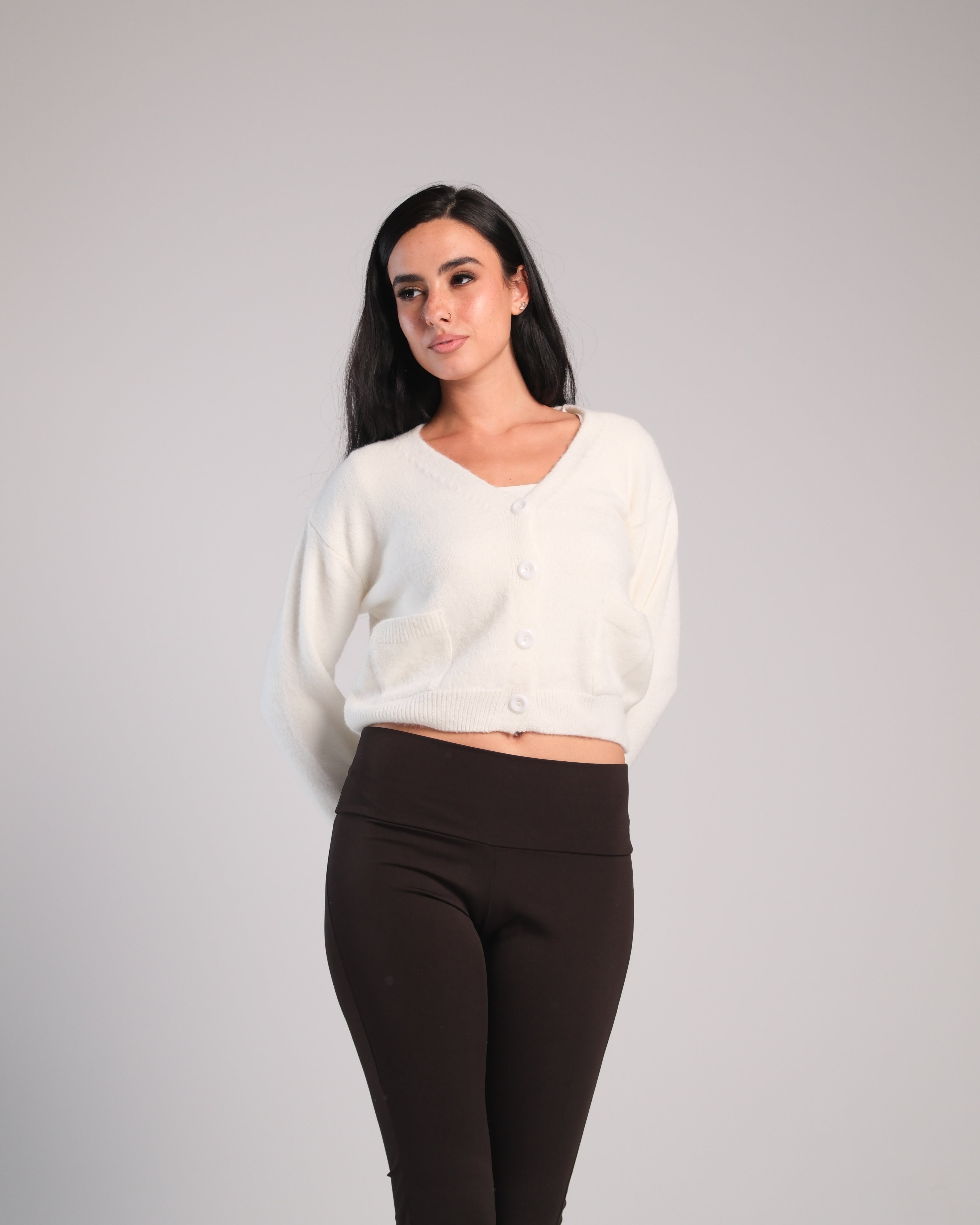 Button Knit Cardigan