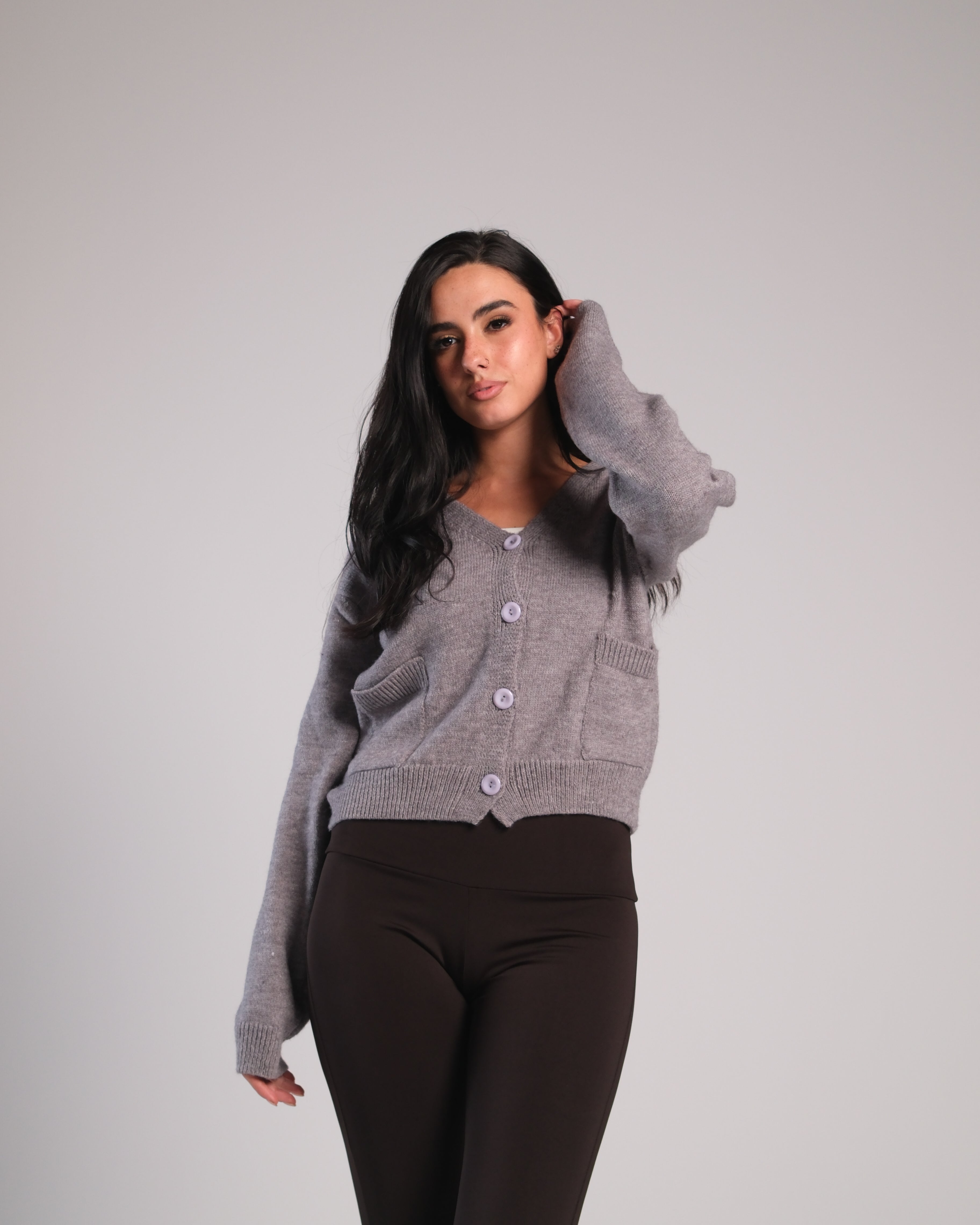 Button Knit Cardigan