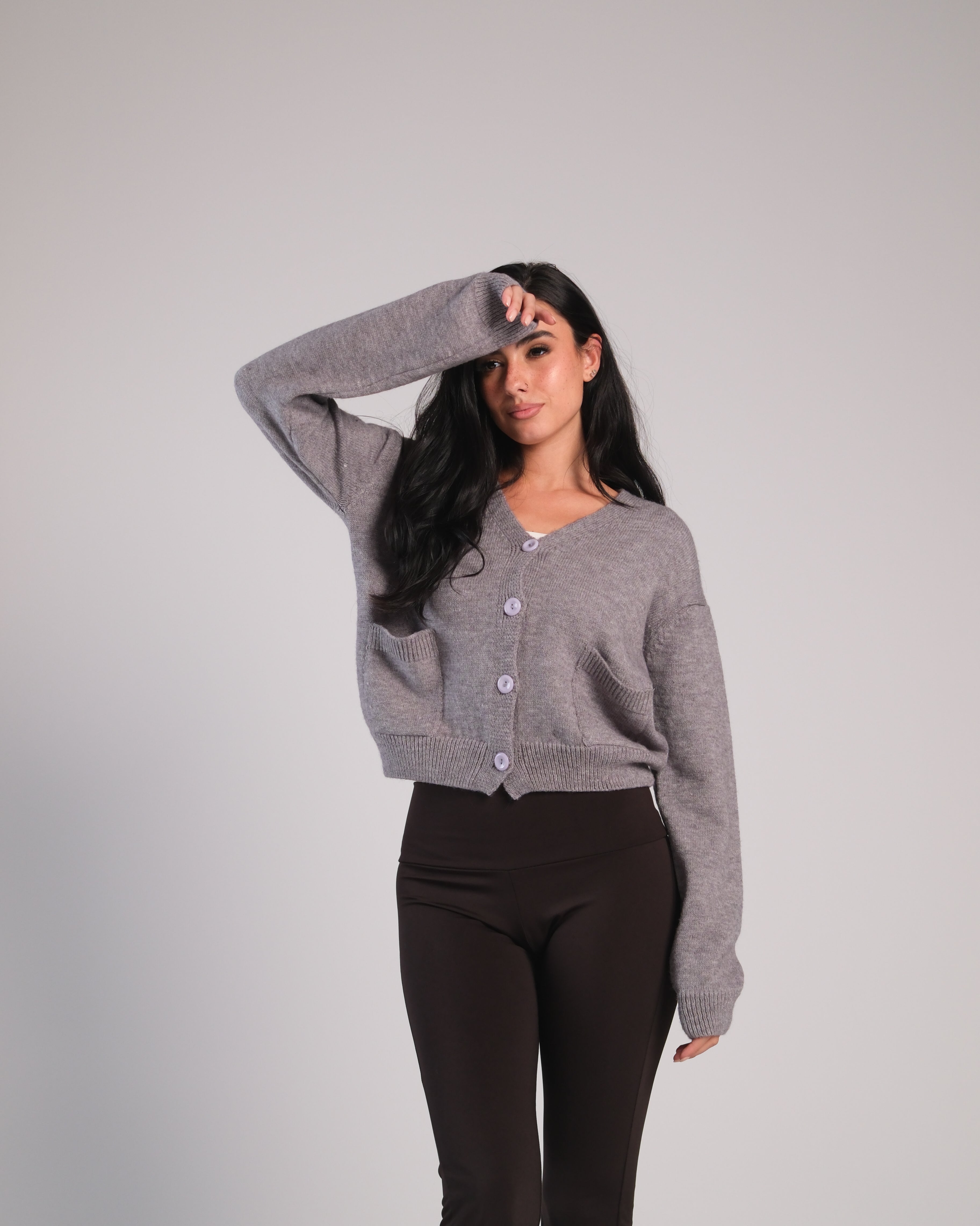 Button Knit Cardigan