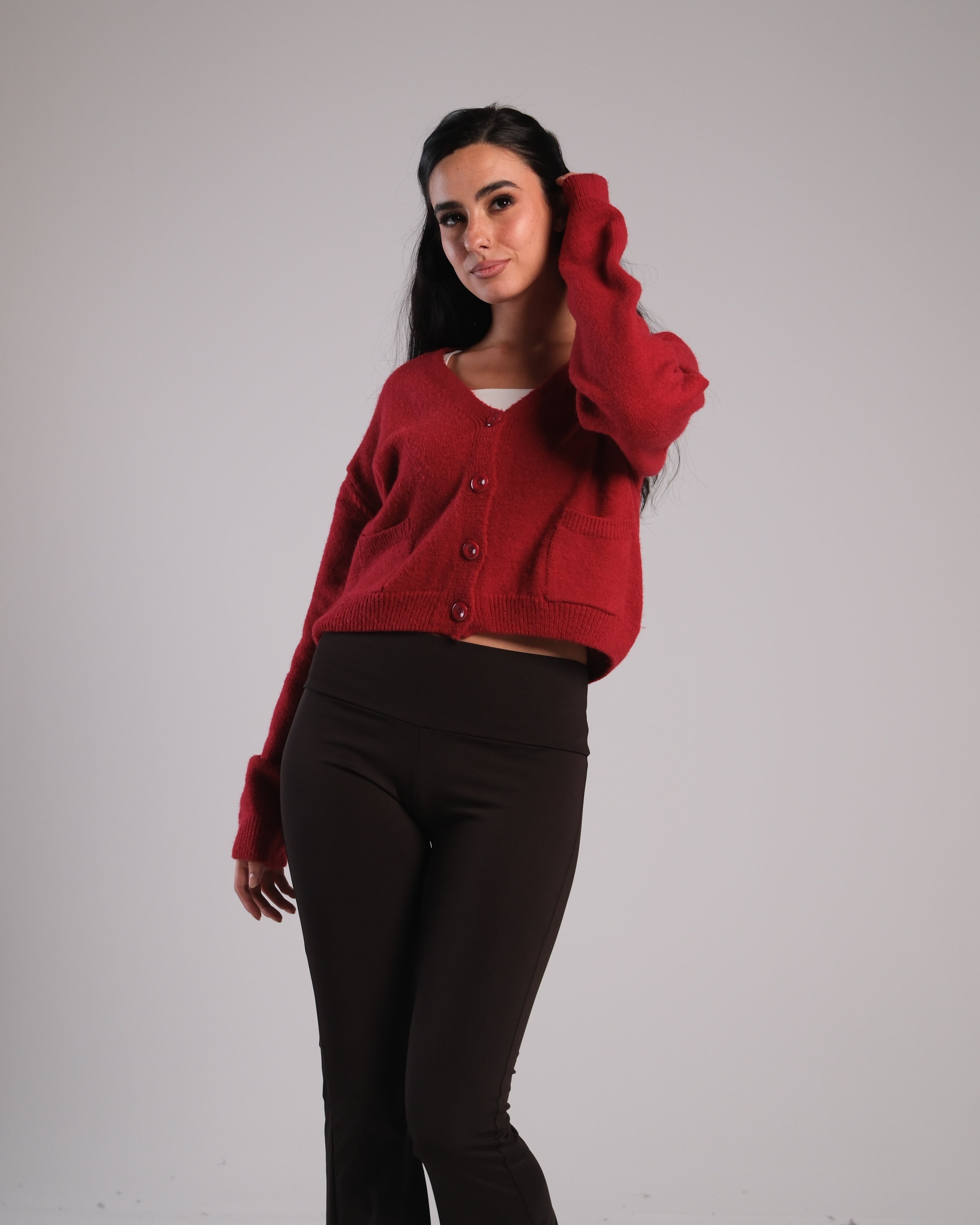 Button Knit Cardigan