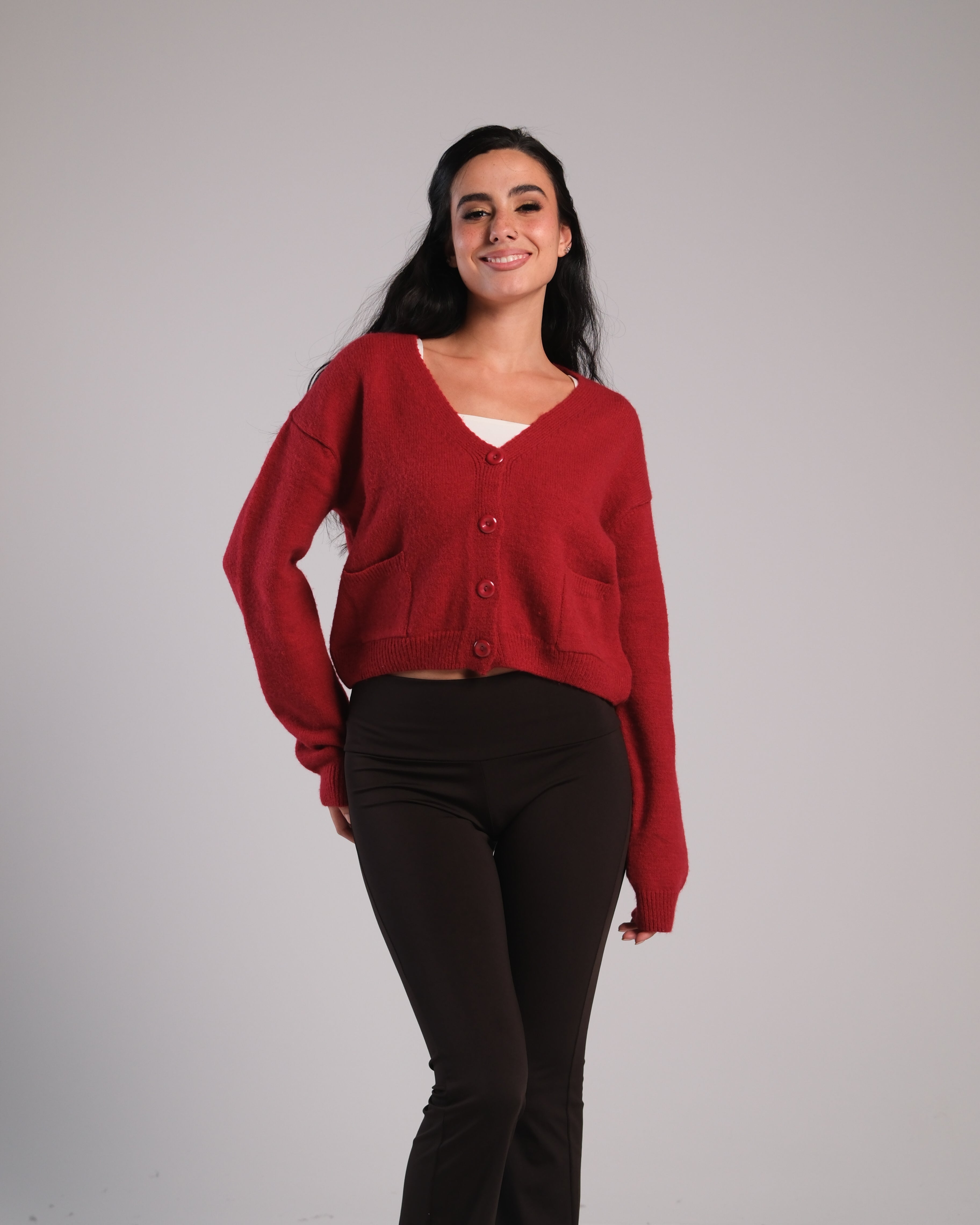 Button Knit Cardigan