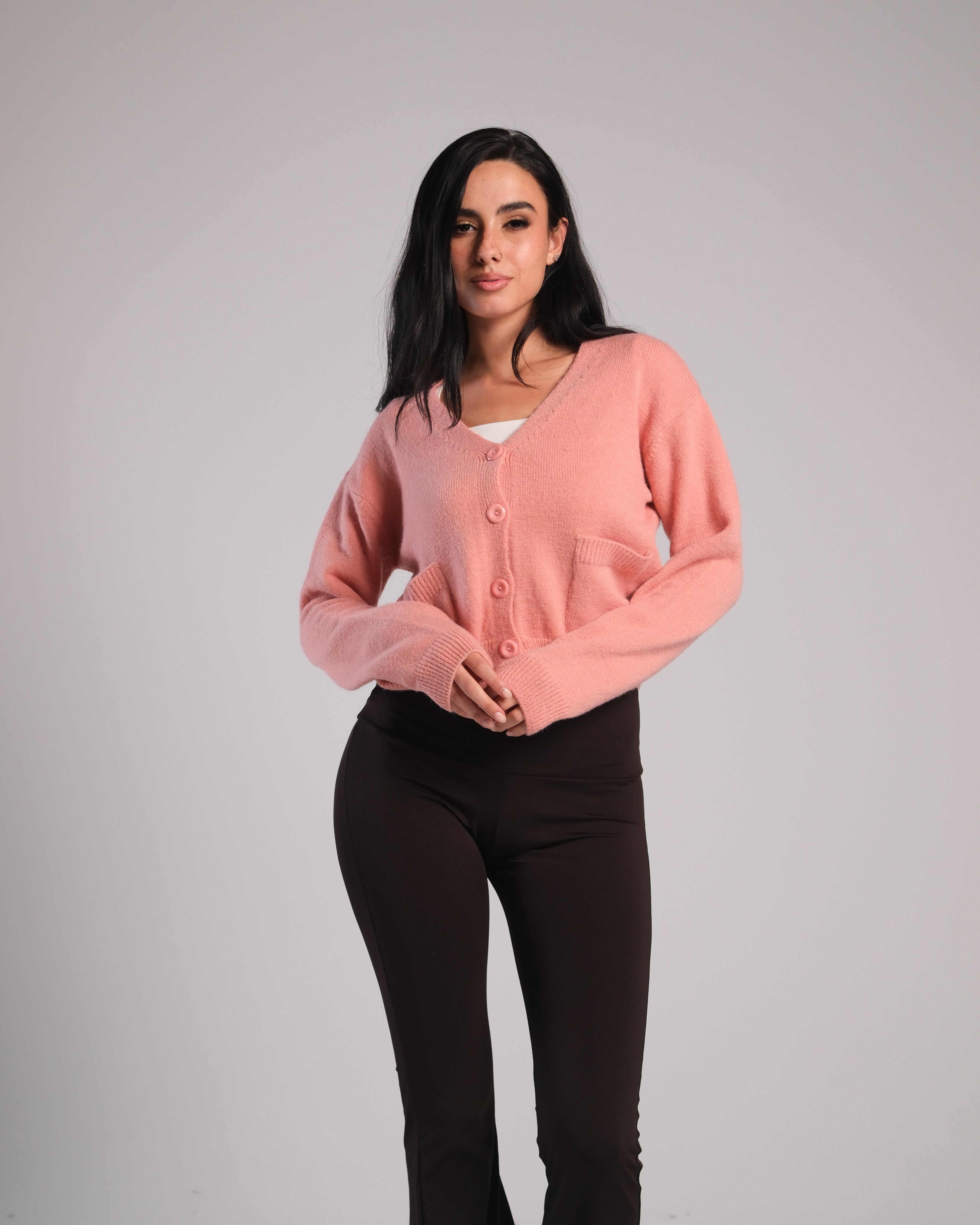 Button Knit Cardigan