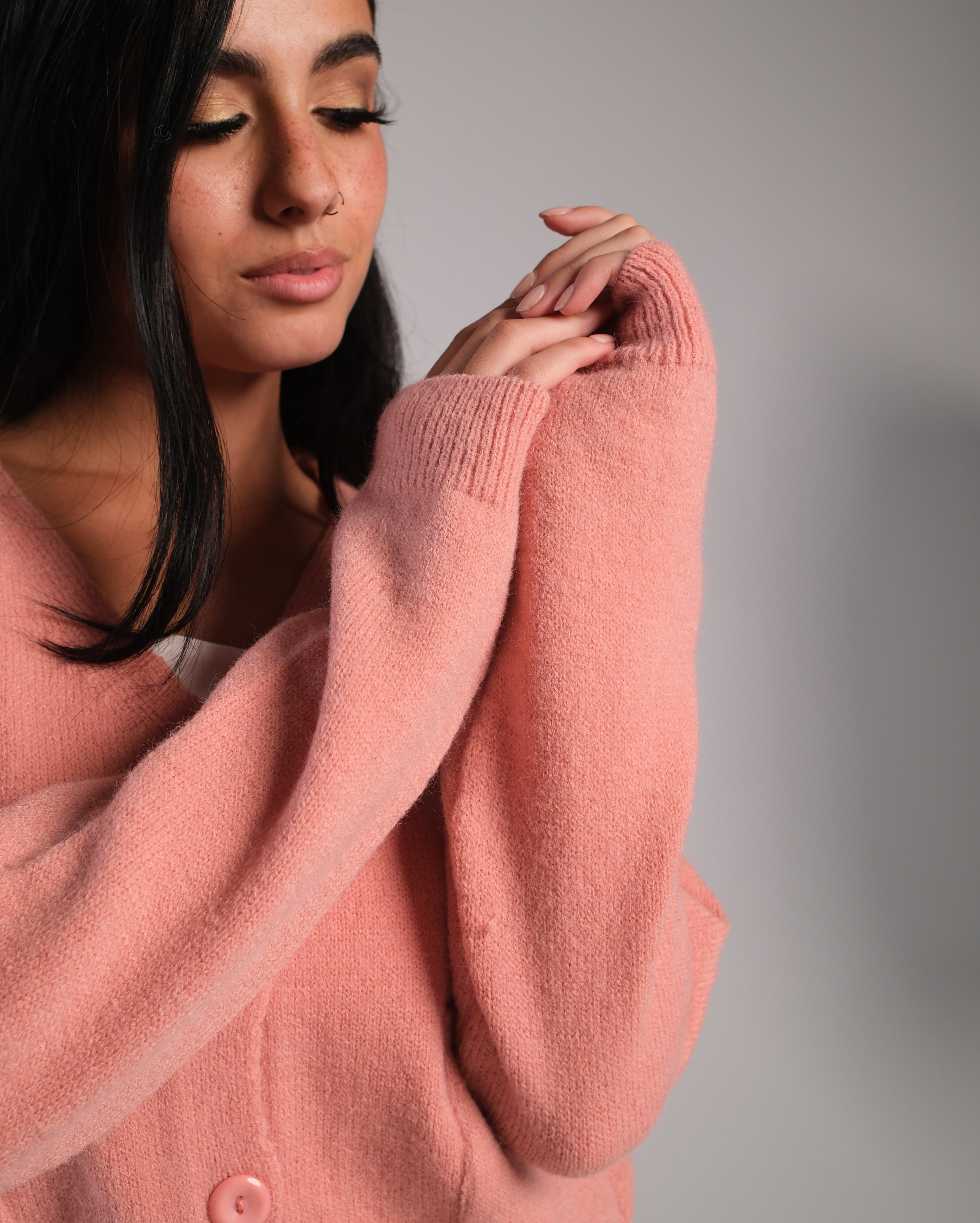 Button Knit Cardigan