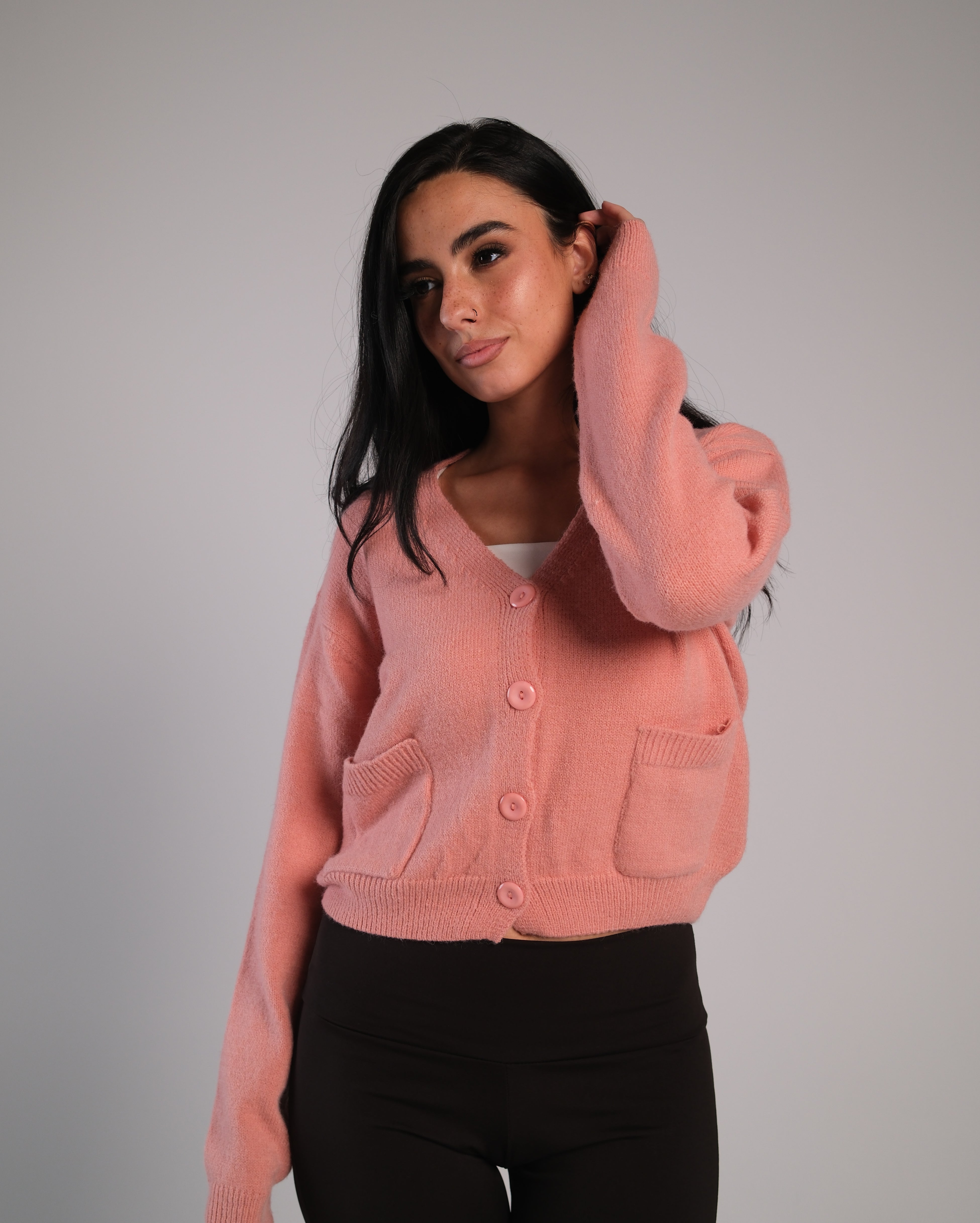 Button Knit Cardigan