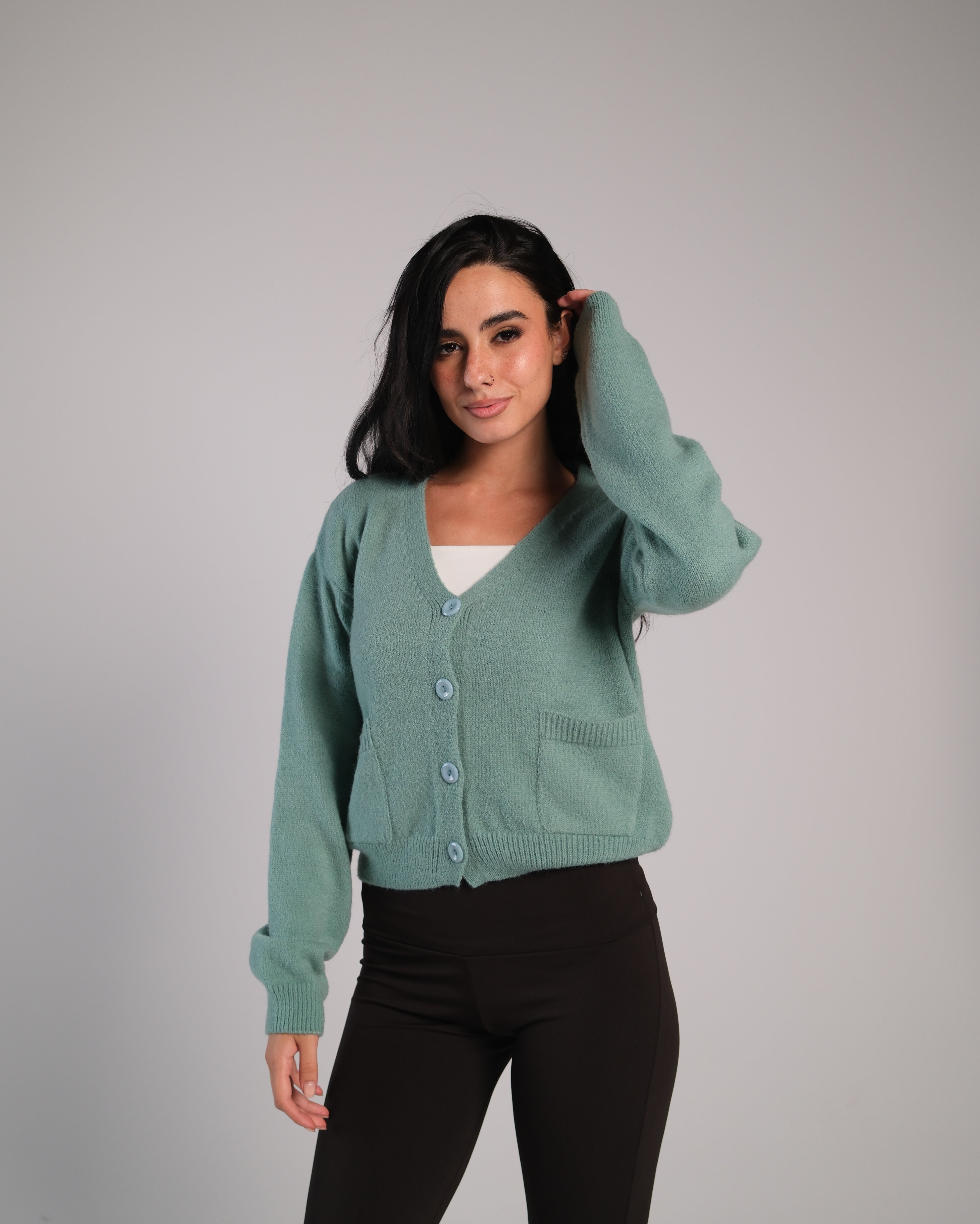 Button Knit Cardigan