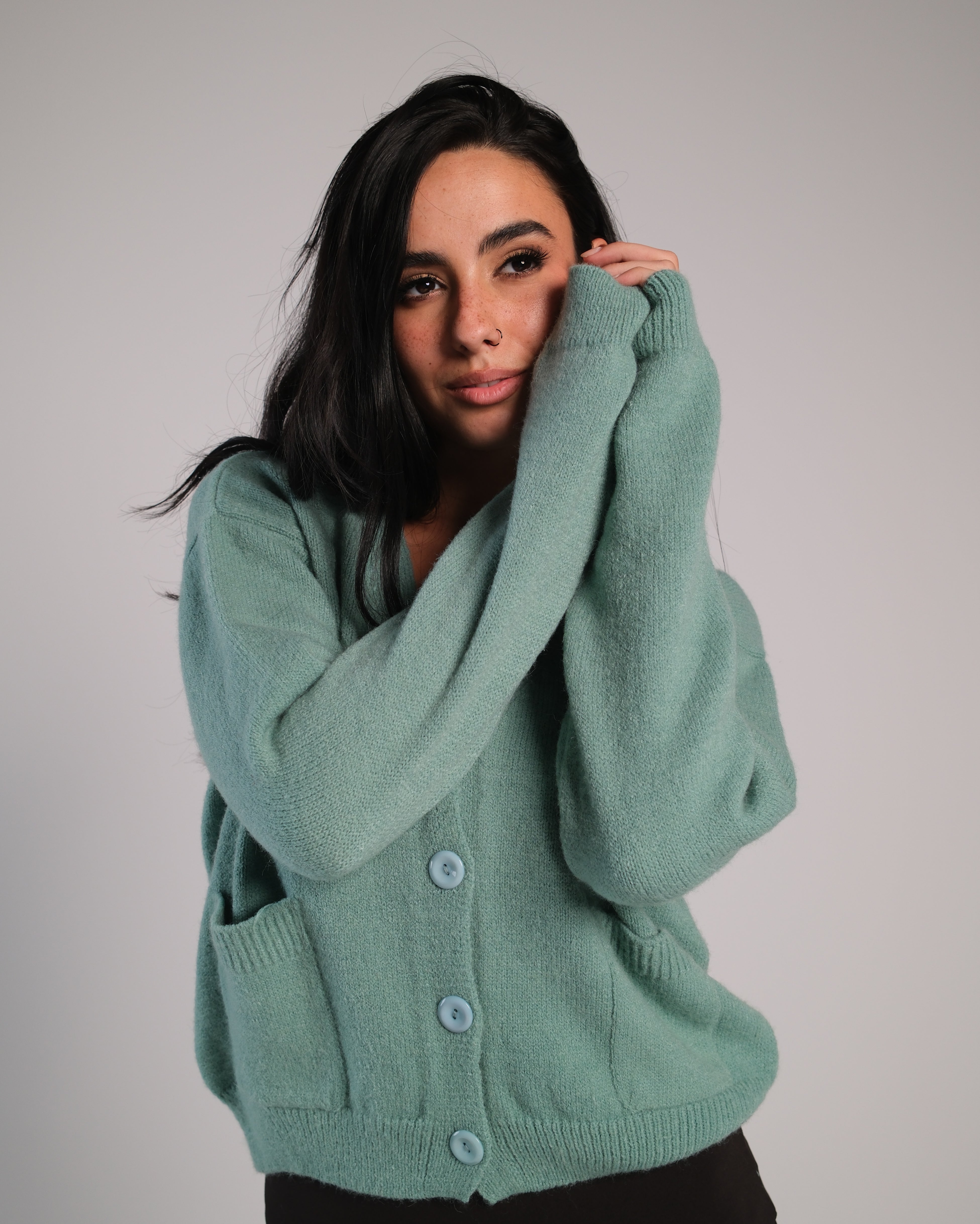 Button Knit Cardigan