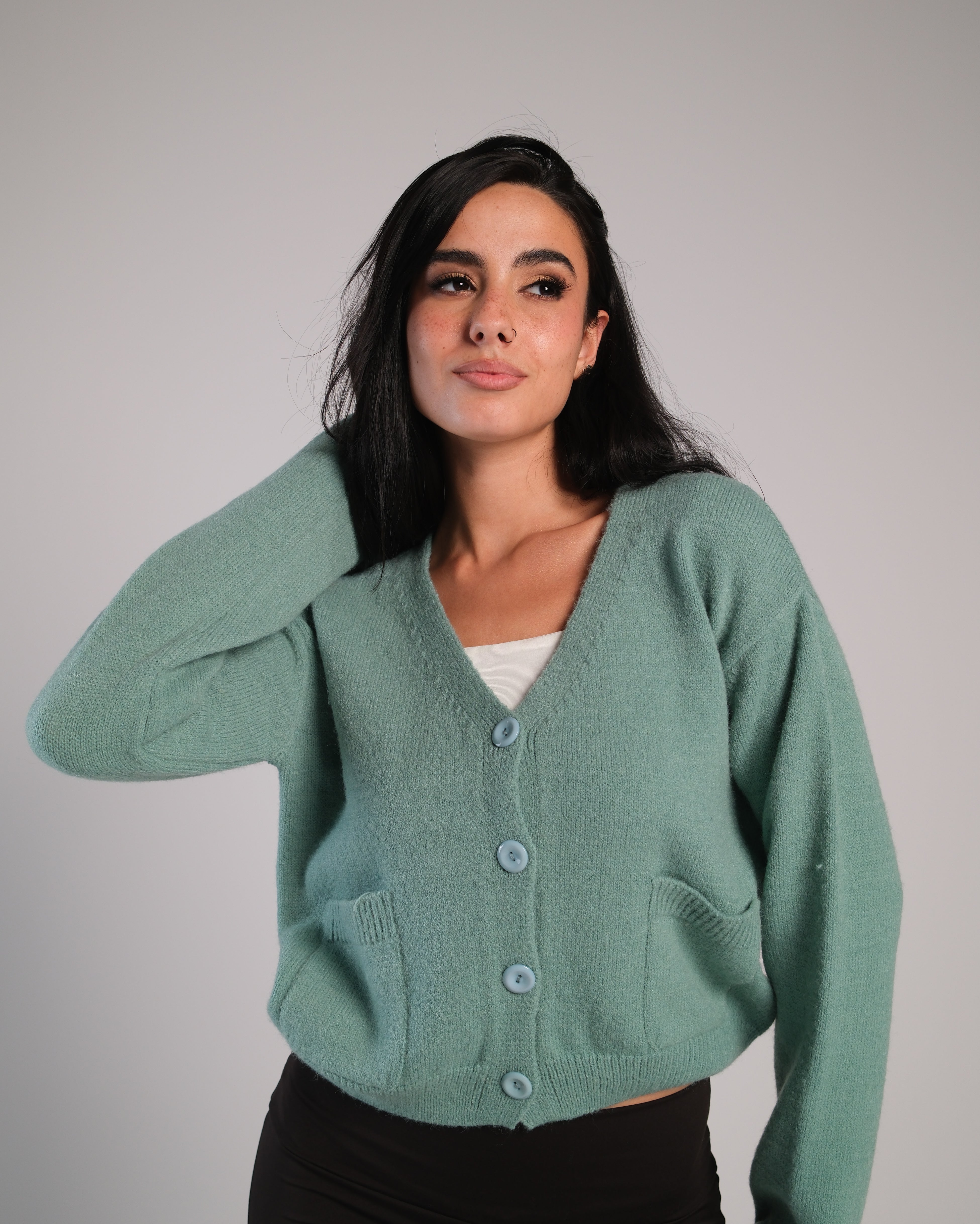 Button Knit Cardigan