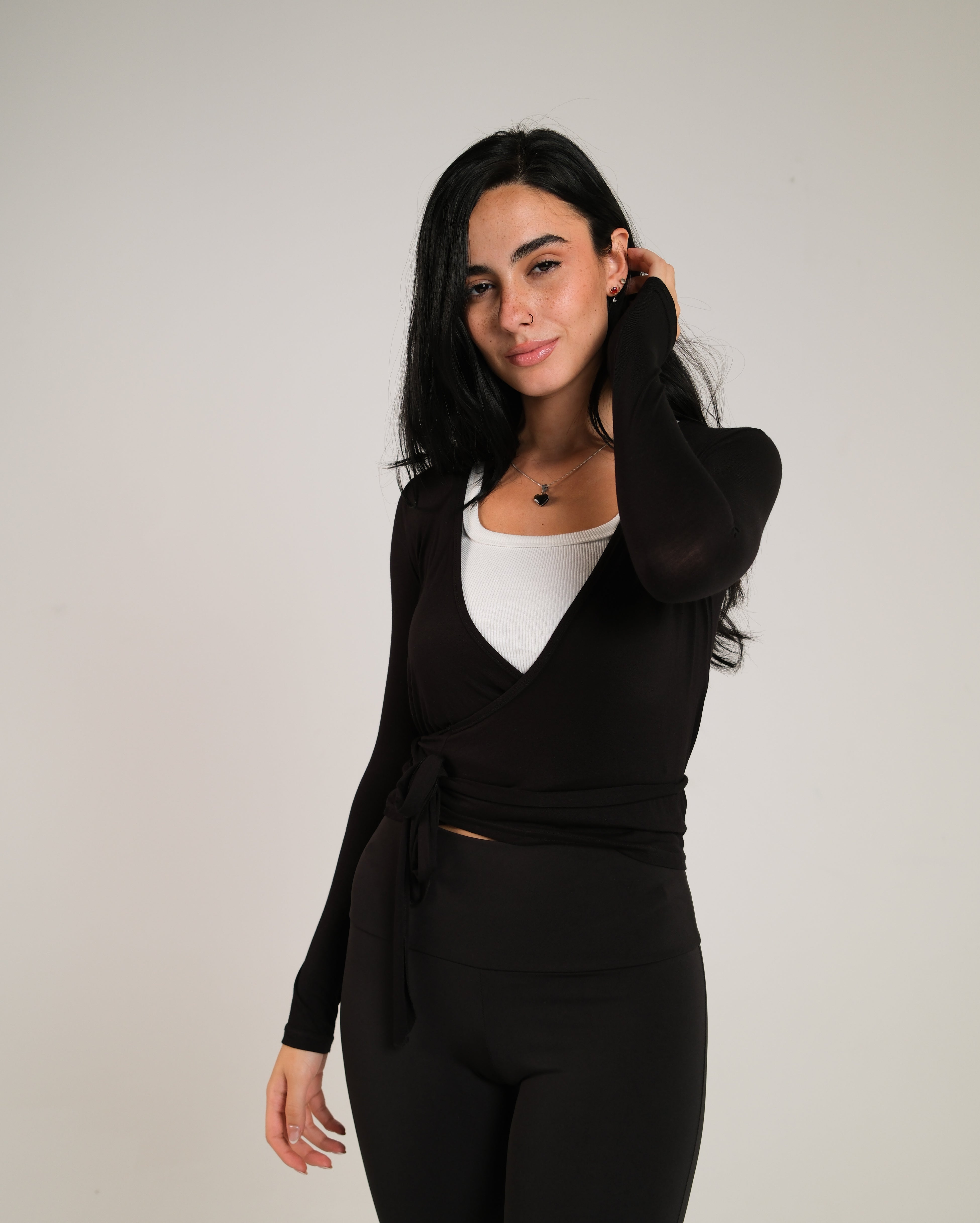 Pilates Wrap Top