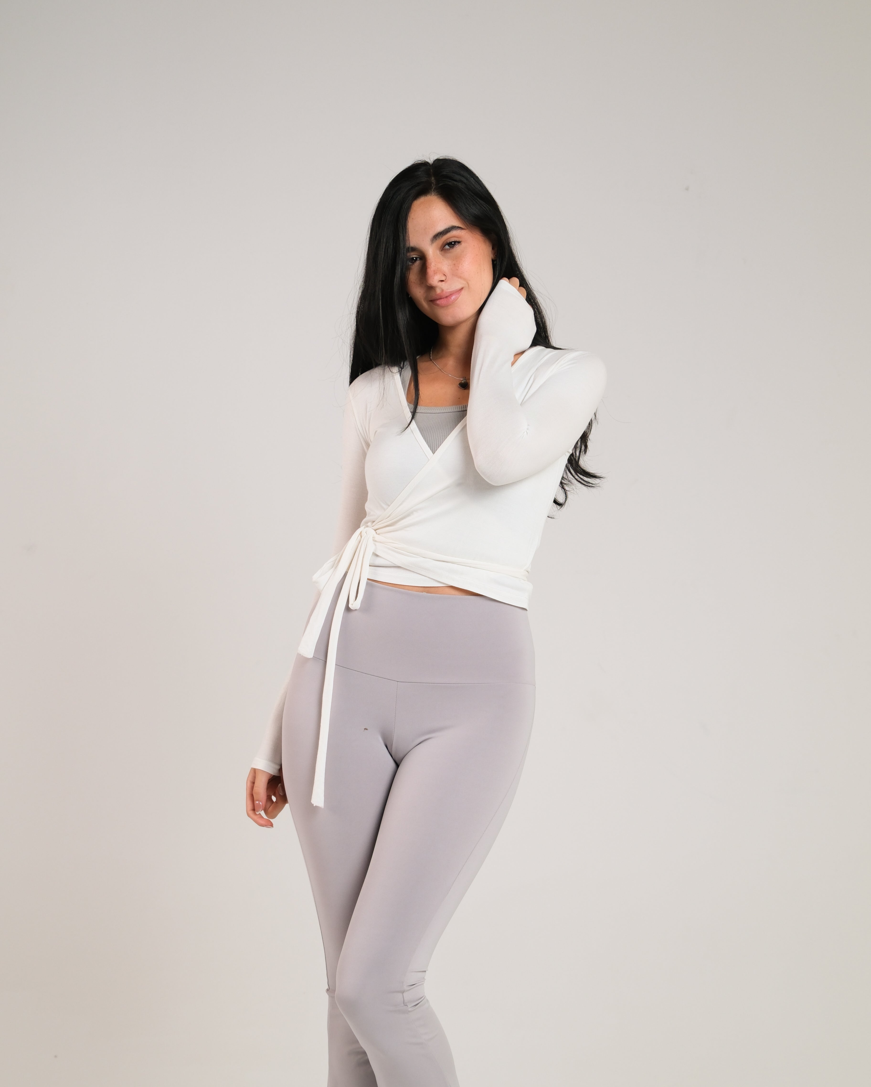 Pilates Wrap Top