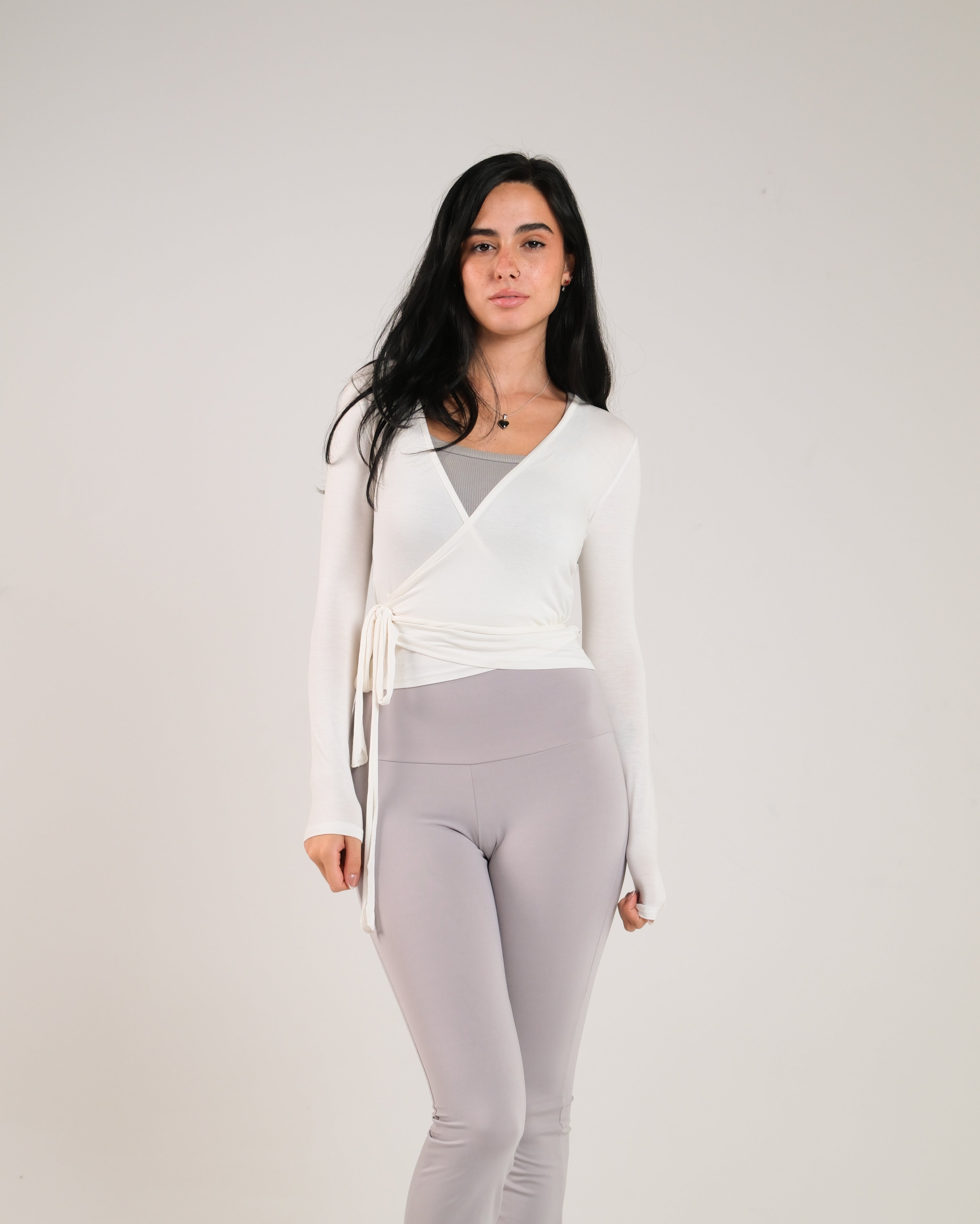 Pilates Wrap Top