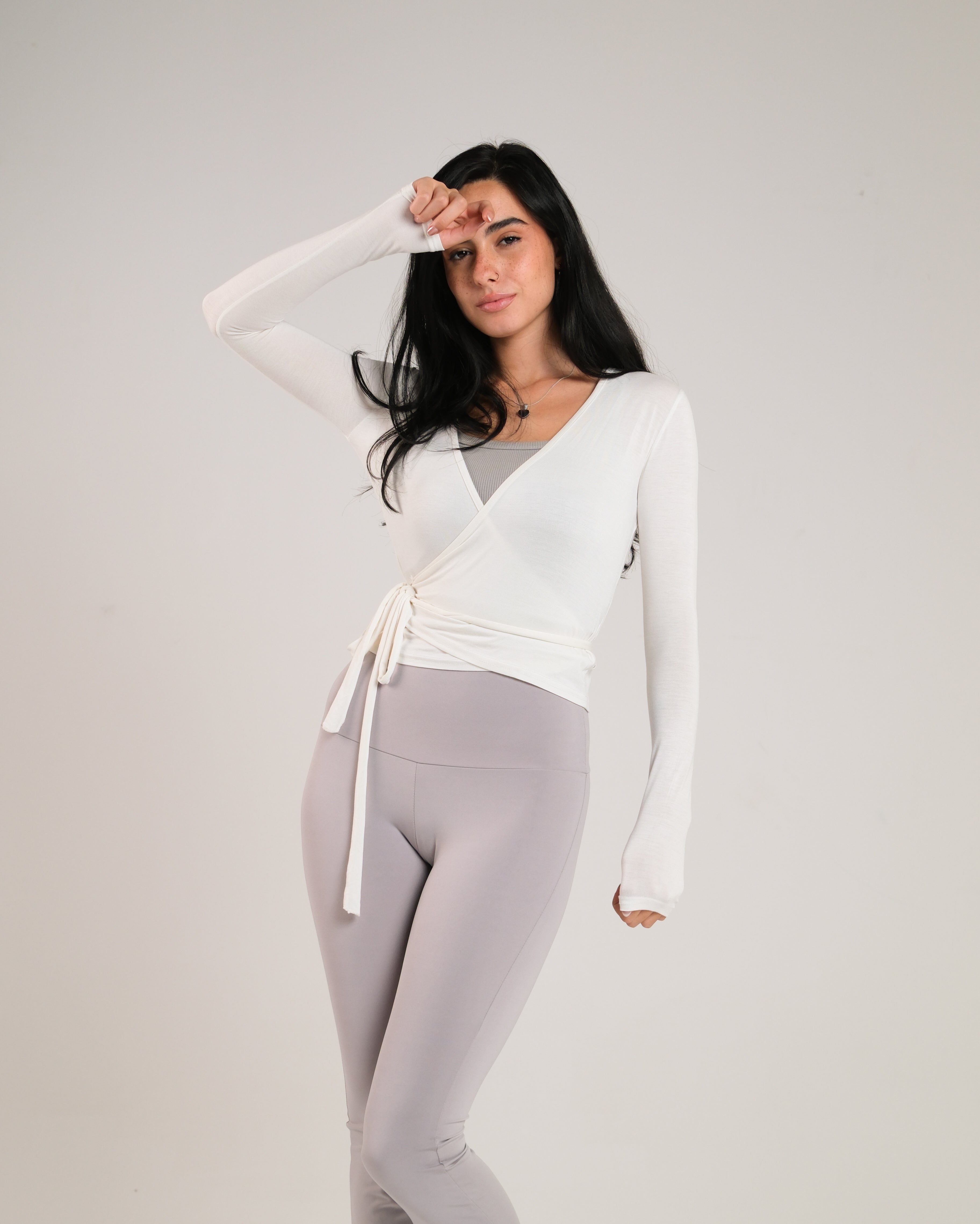 Pilates Wrap Top