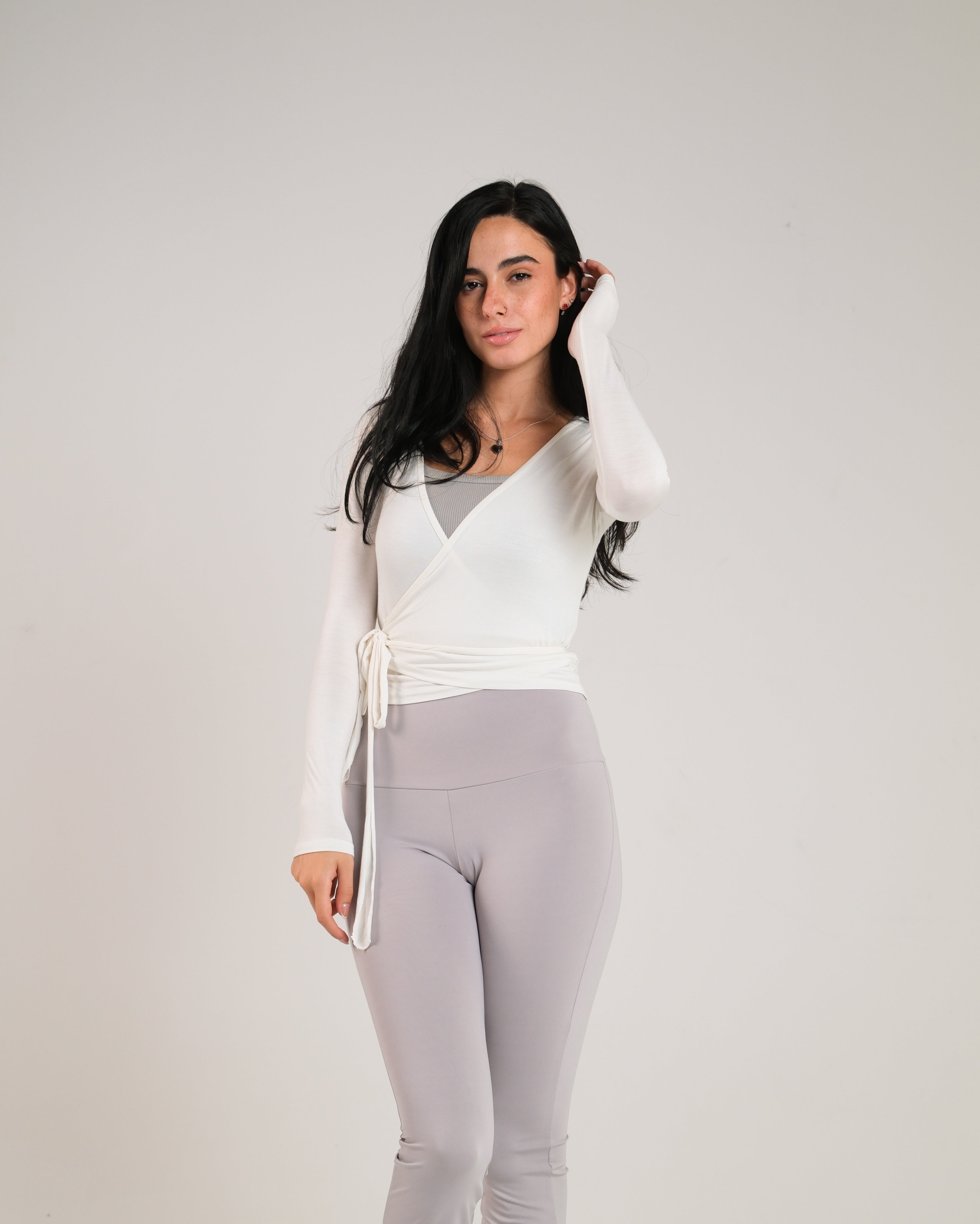 Pilates Wrap Top