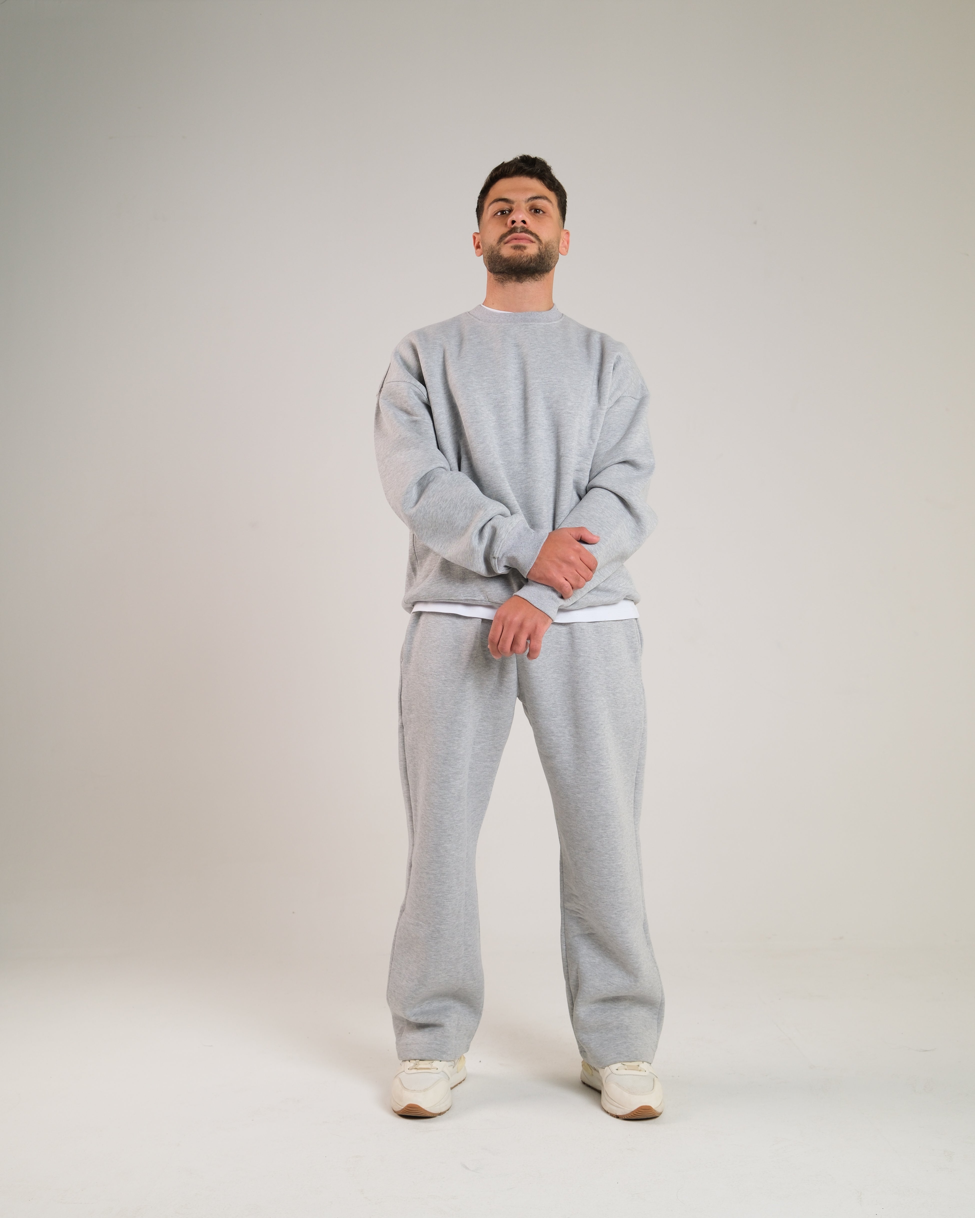 Men Oversized Crewneck