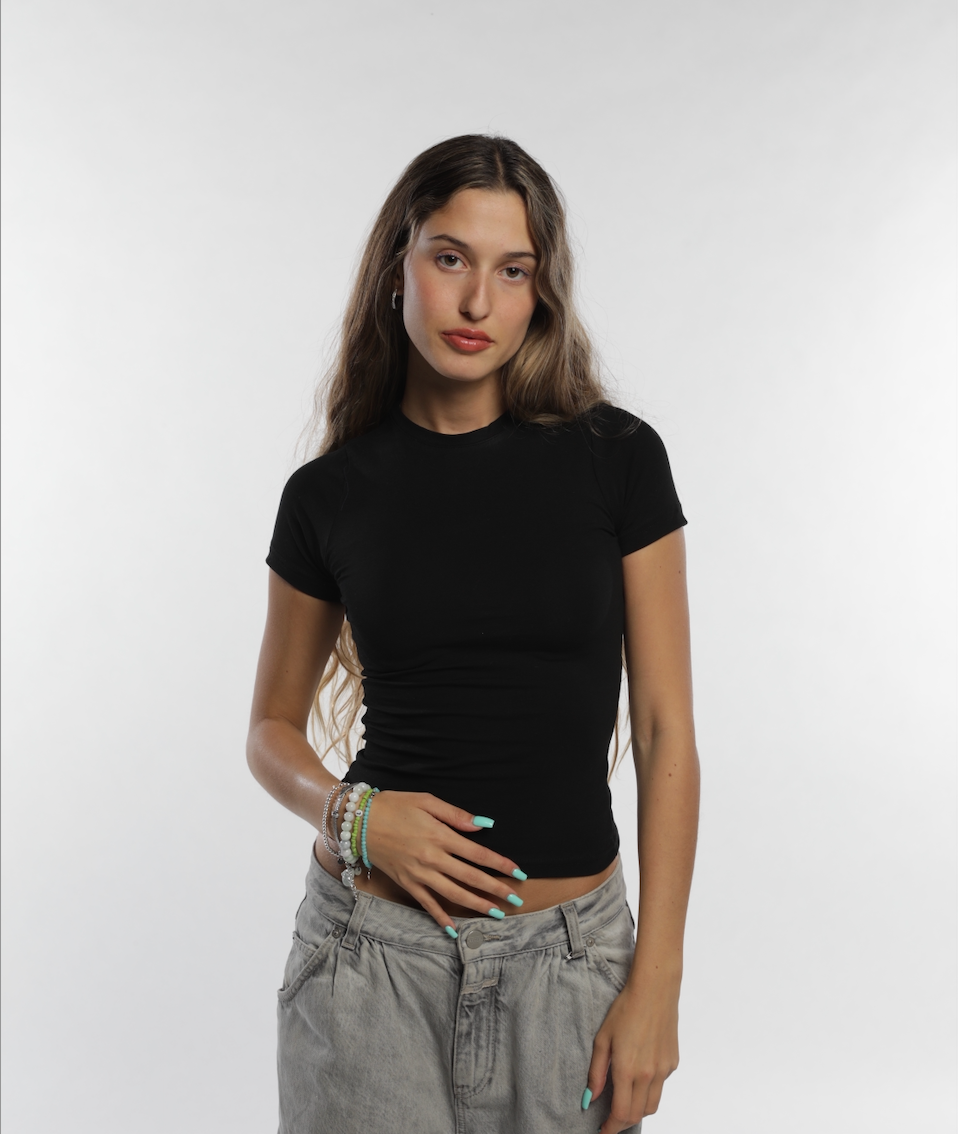 Short Sleeve Contour Top