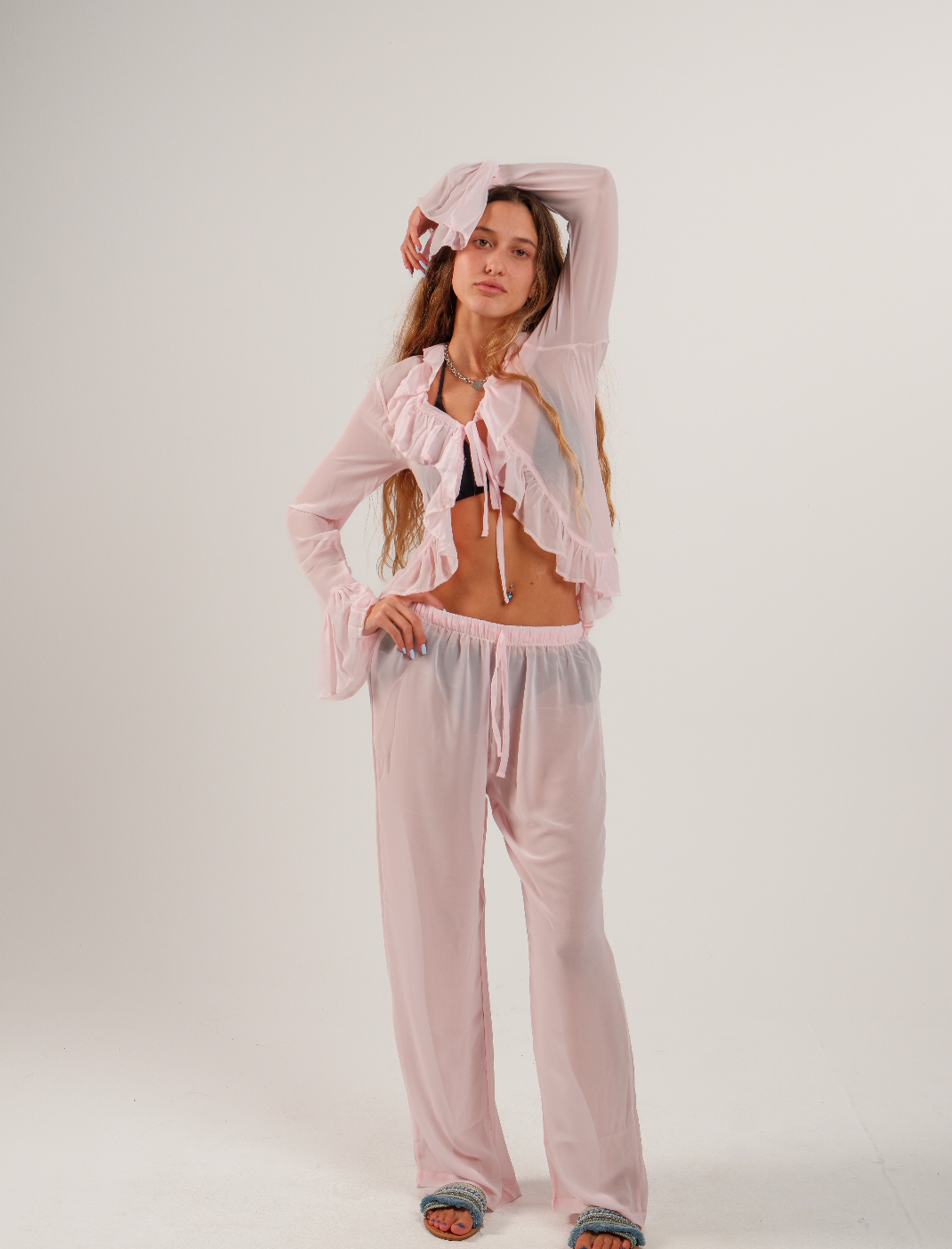 Flowy Chiffon Pants