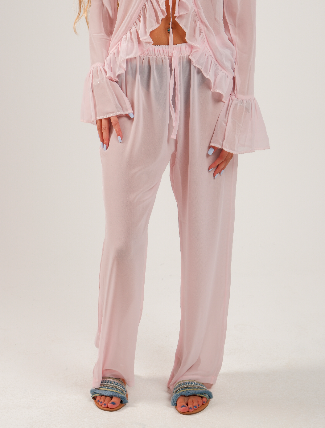Flowy Chiffon Pants