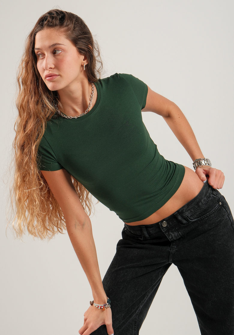 Short Sleeve Contour Top