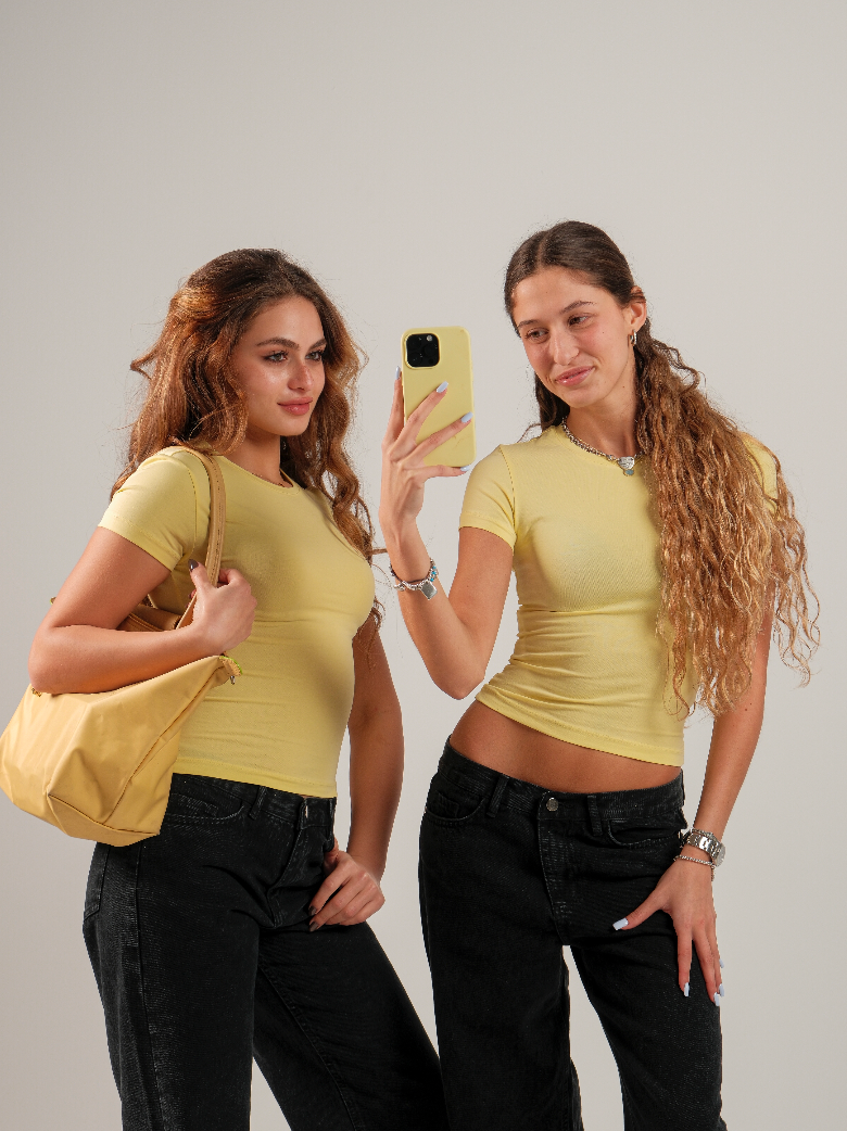 Short Sleeve Contour Top