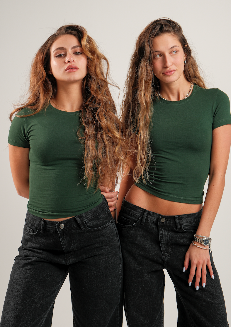 Short Sleeve Contour Top