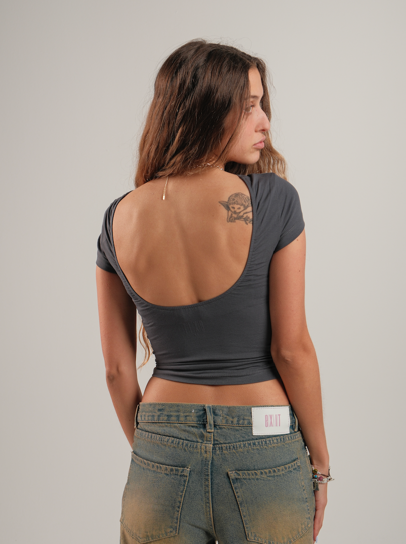 Backless Contour Top