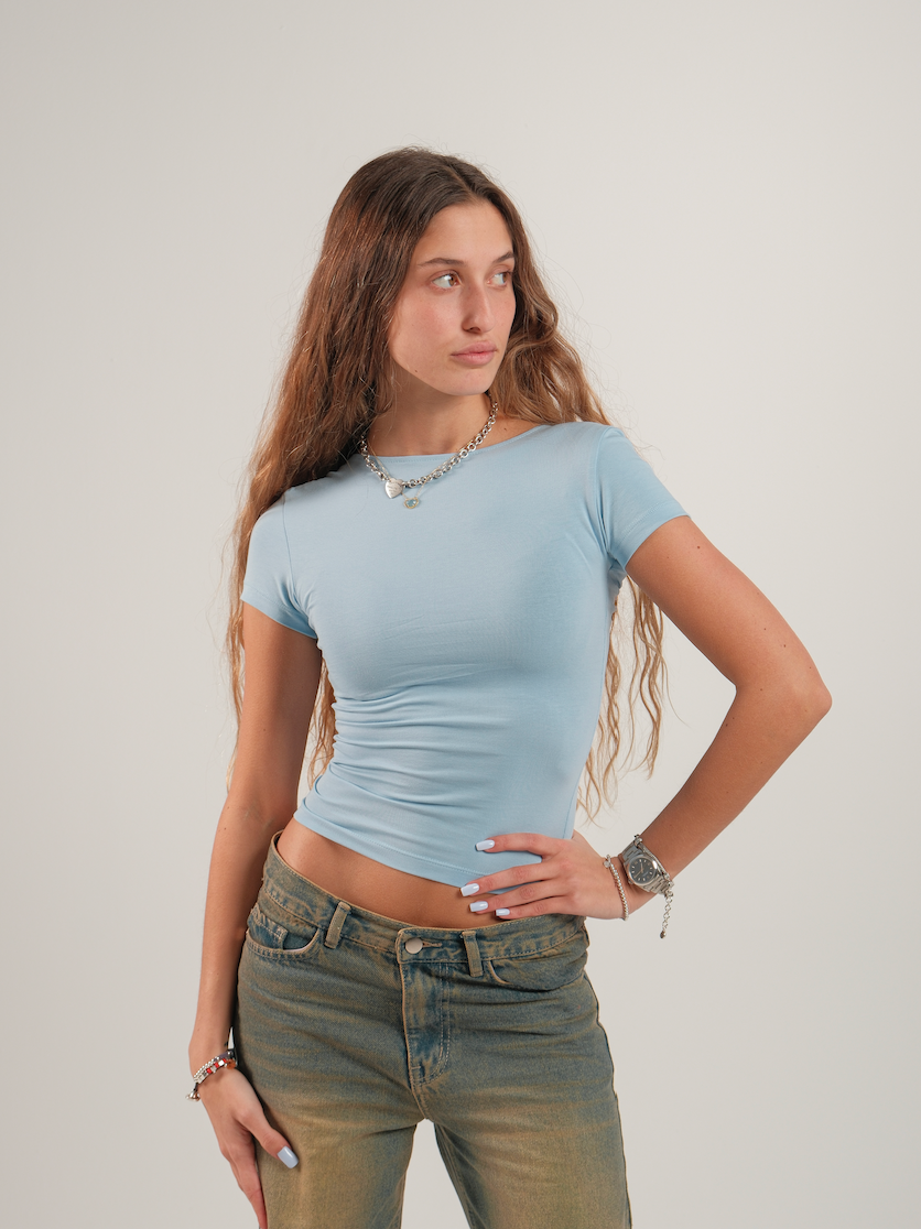 Backless Contour Top