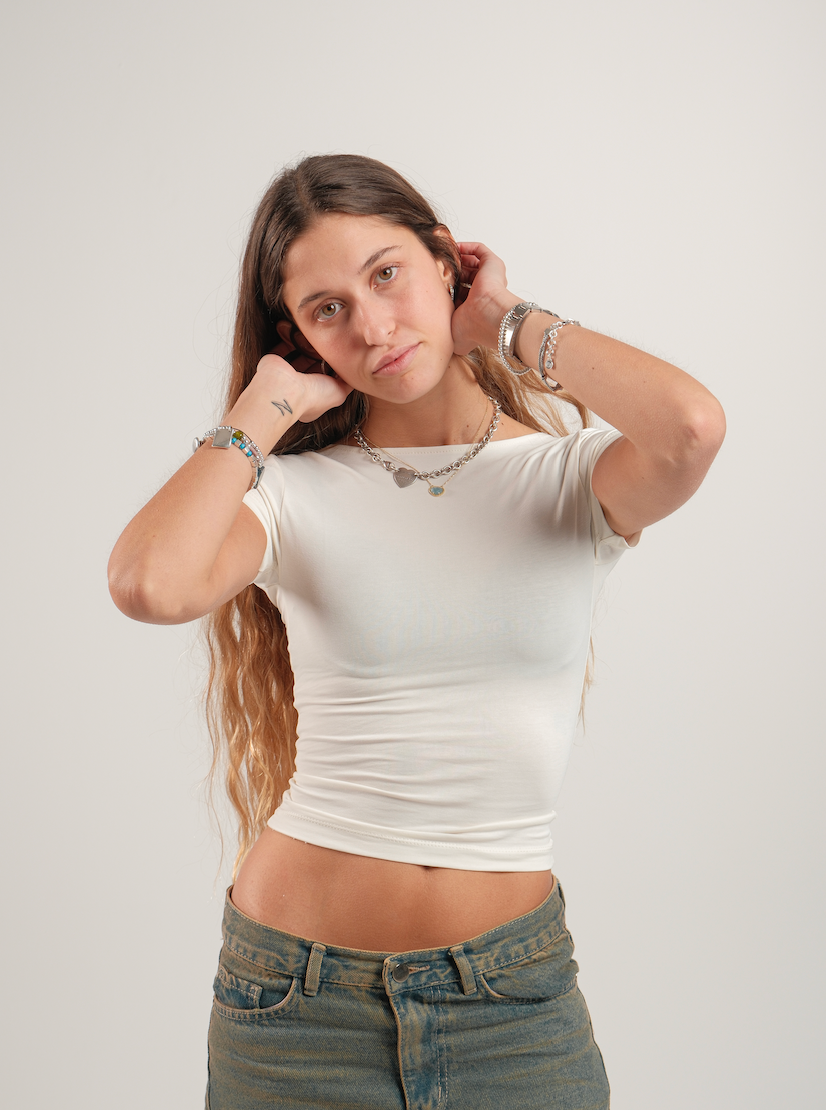 Backless Contour Top