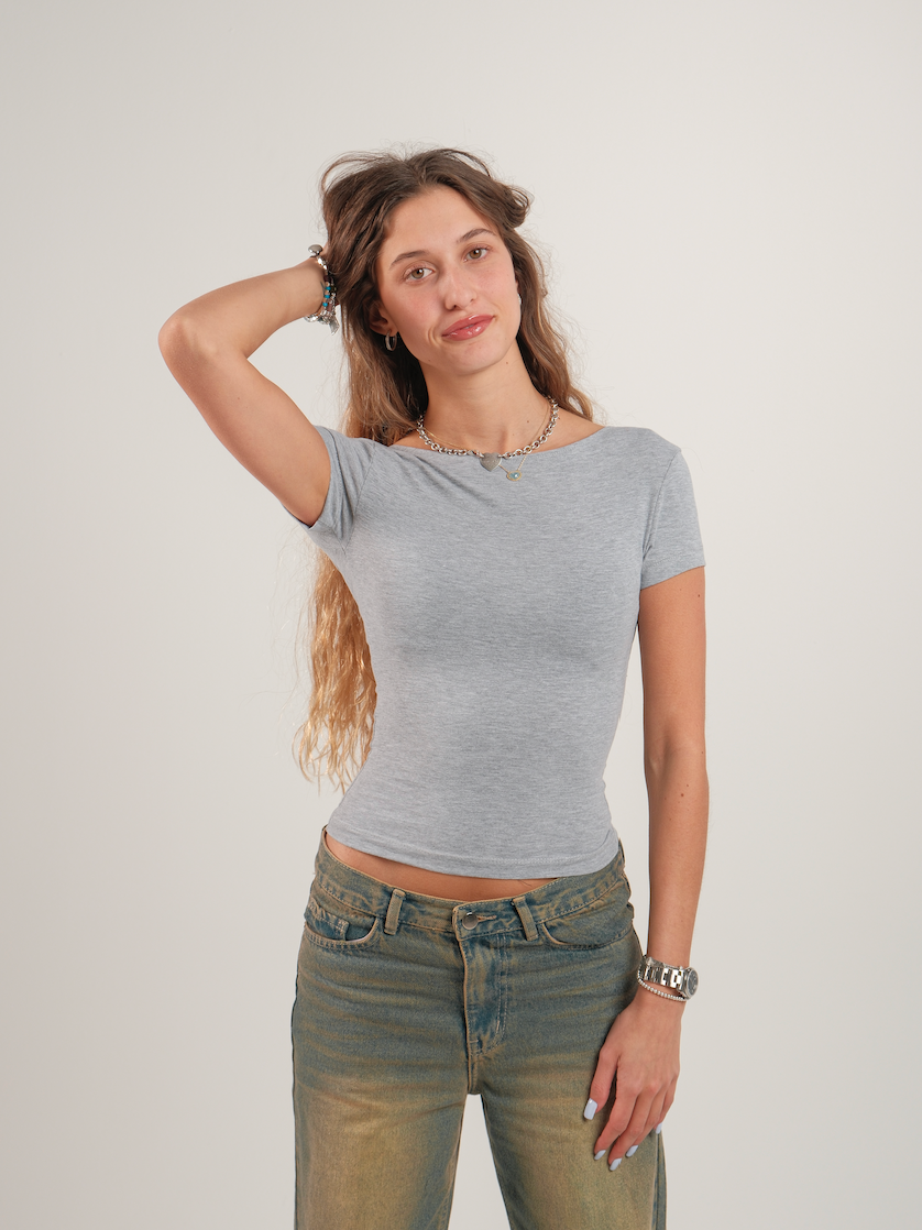 Backless Contour Top