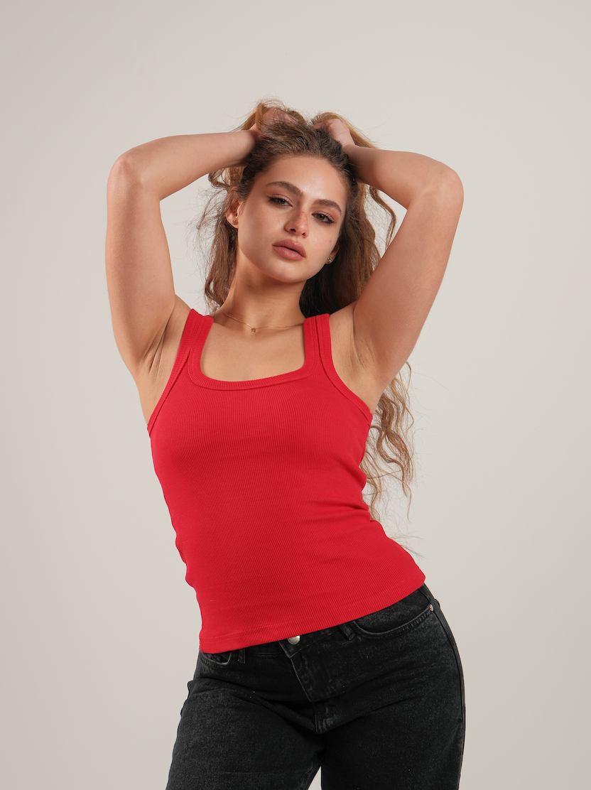 Ribbed Tank Top