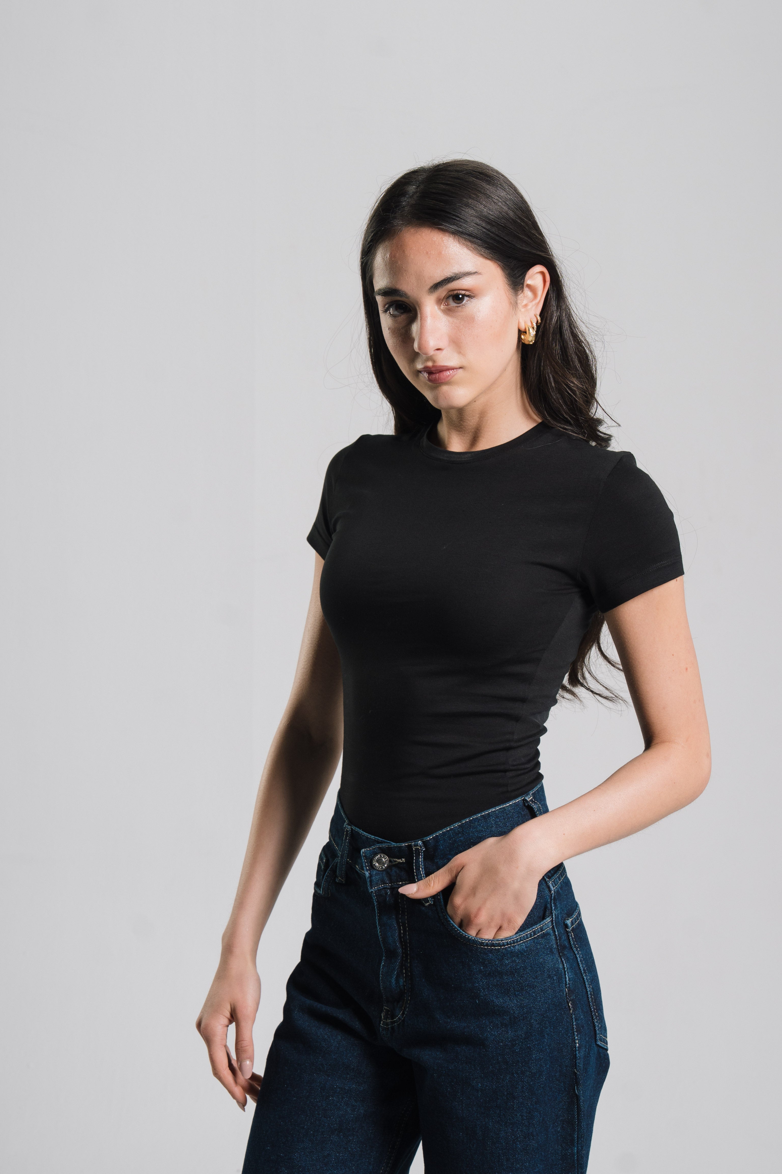 Short Sleeve Contour Top