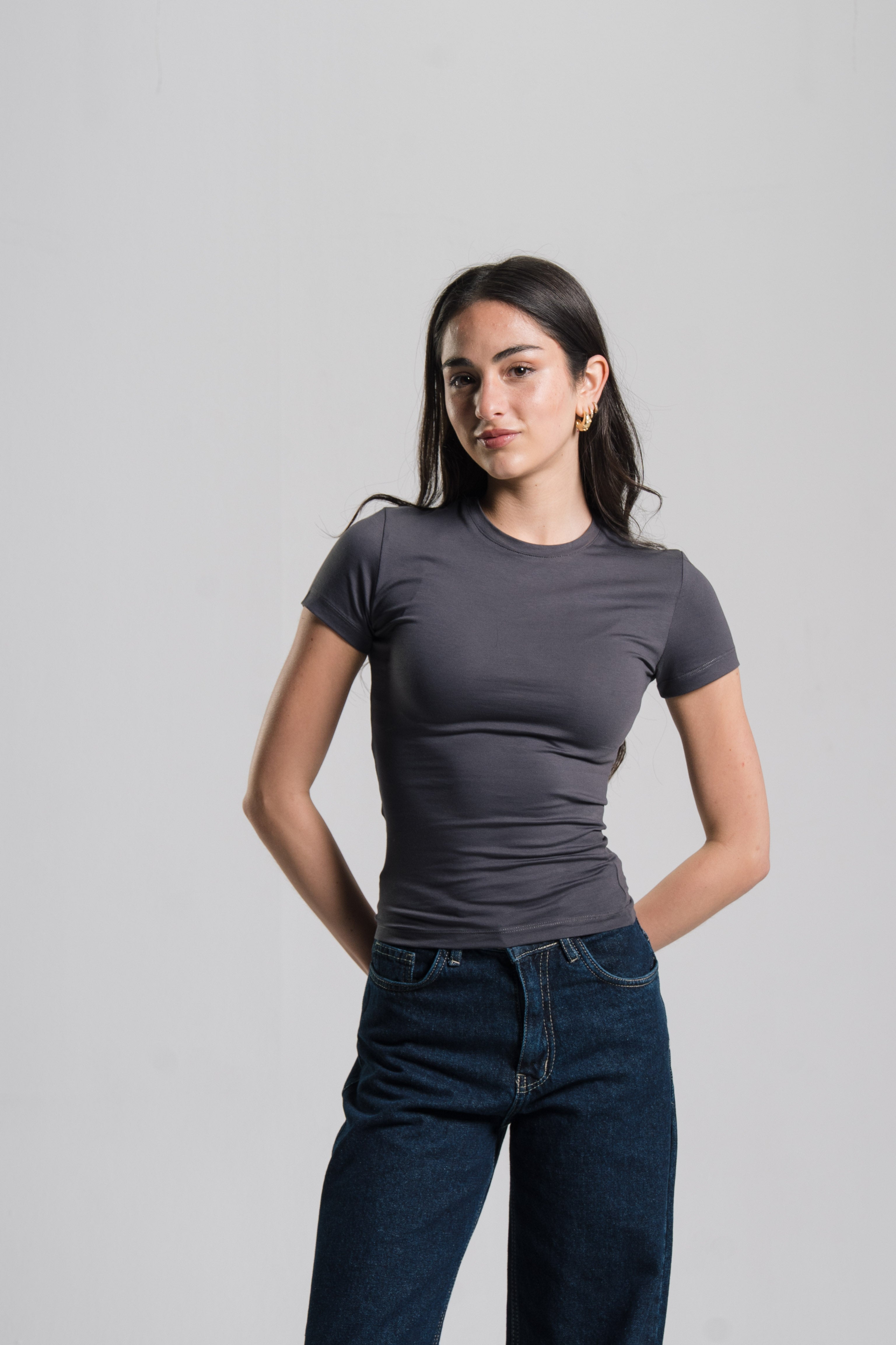 Short Sleeve Contour Top