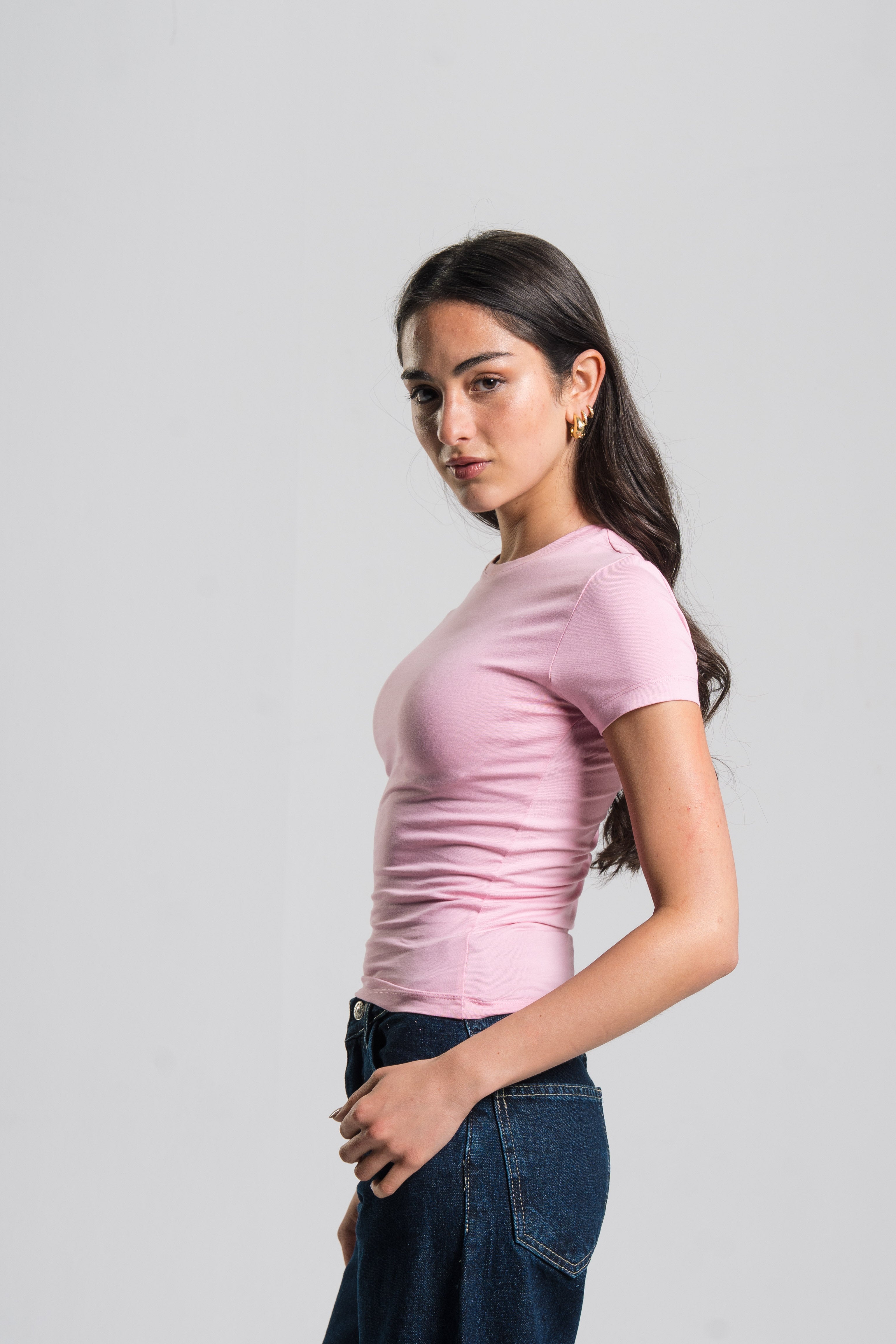 Short Sleeve Contour Top