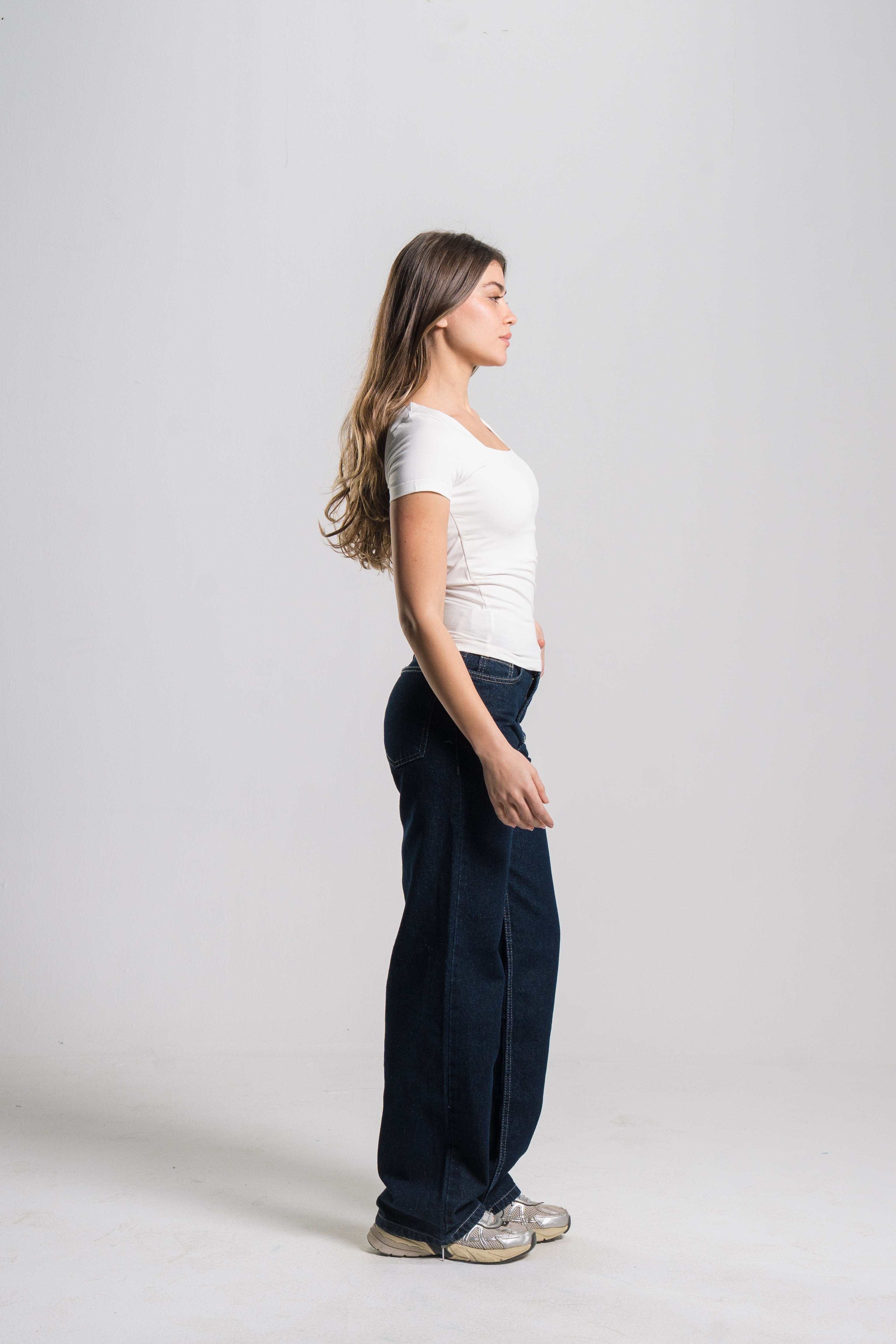 Square Neck Contour Top