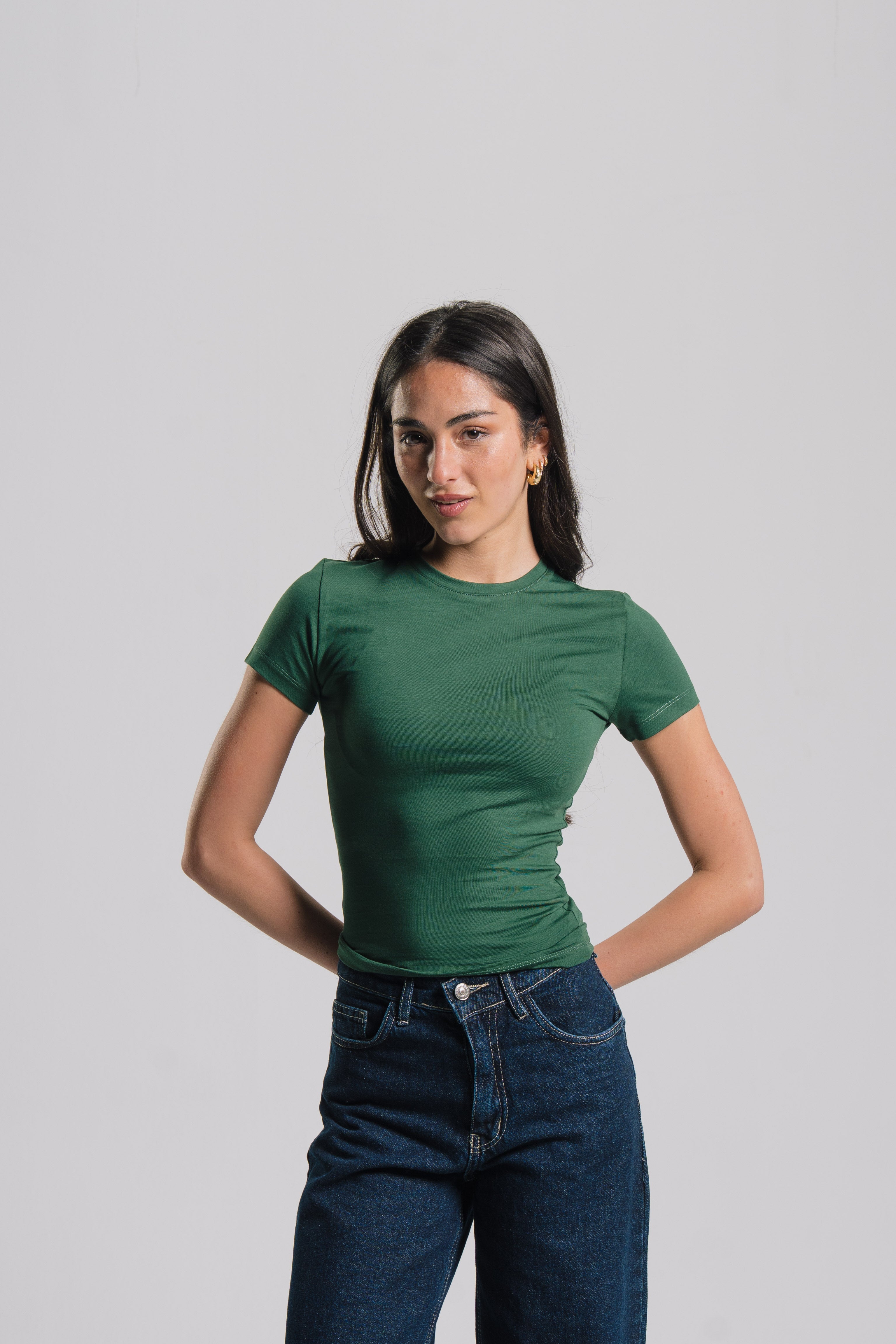 Short Sleeve Contour Top