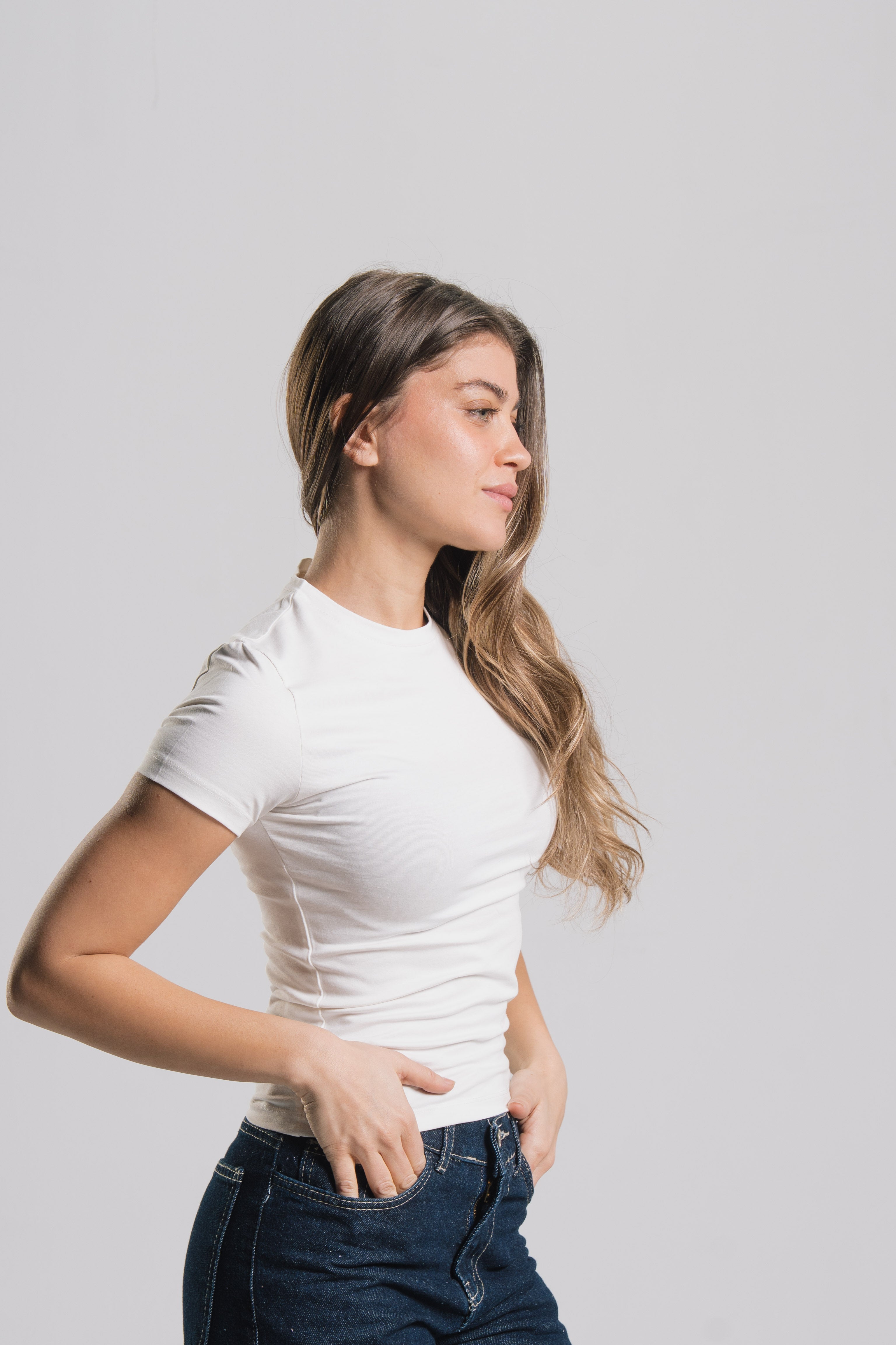 Short Sleeve Contour Top