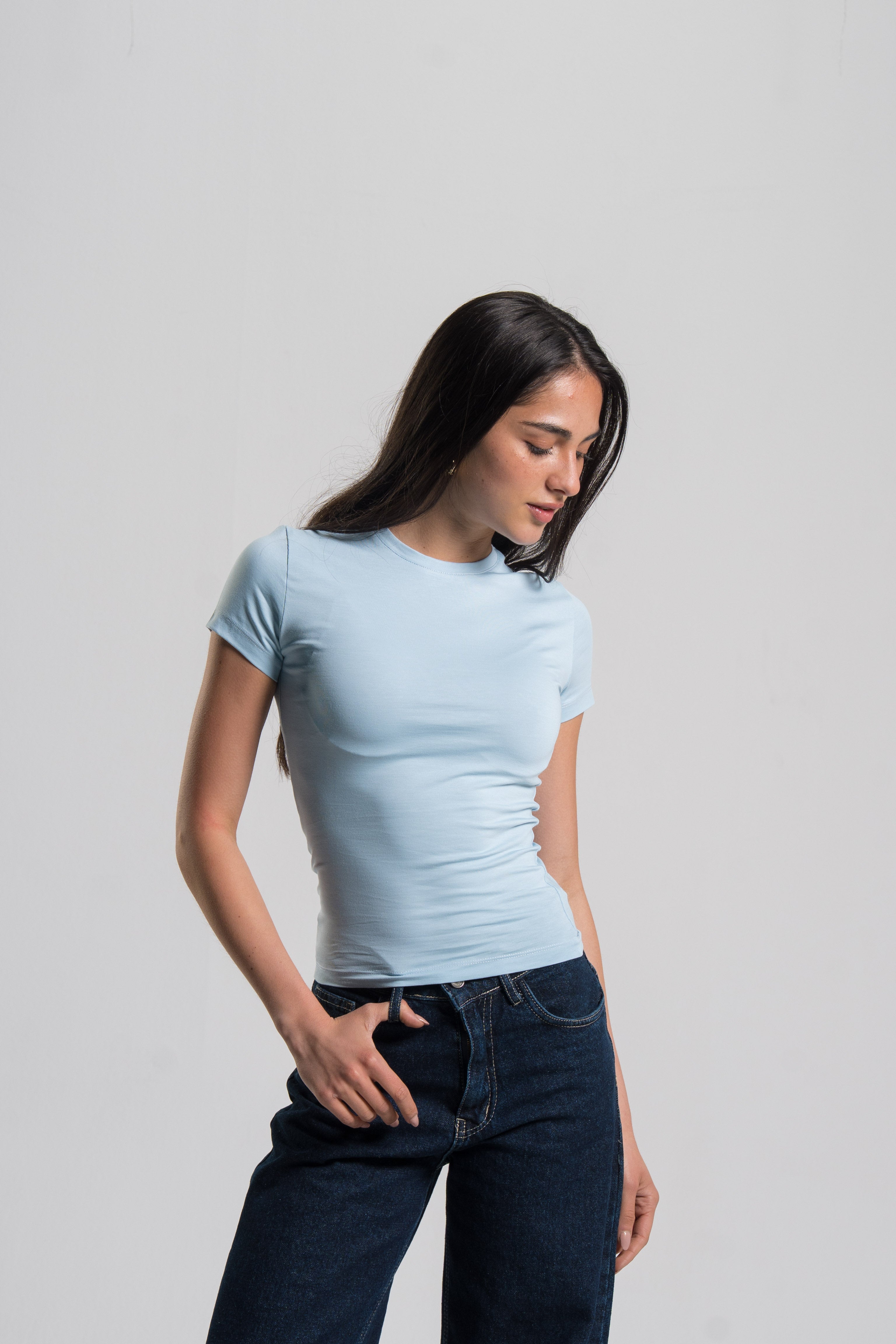 Short Sleeve Contour Top