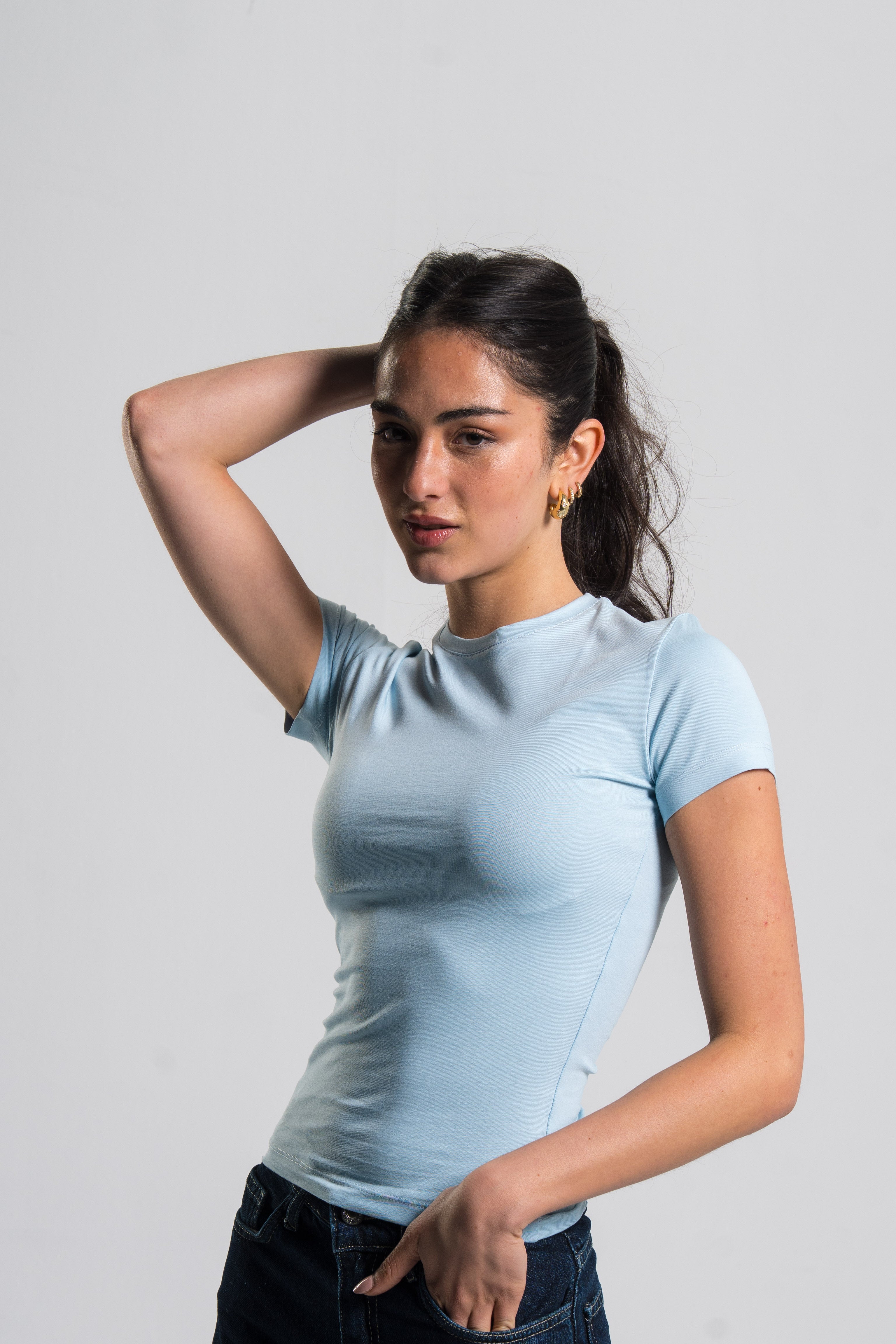 Short Sleeve Contour Top