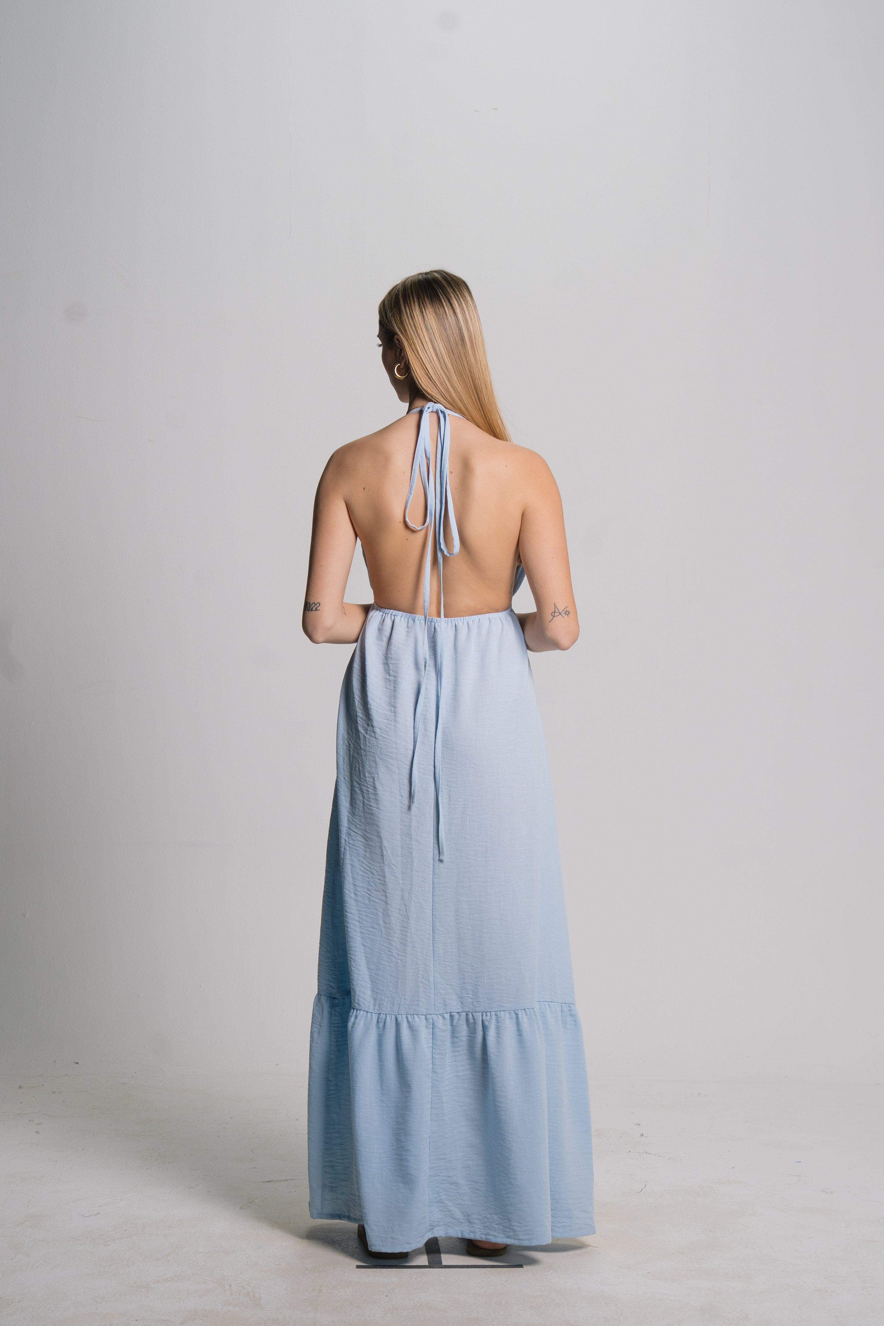 Linen Maxi Dress