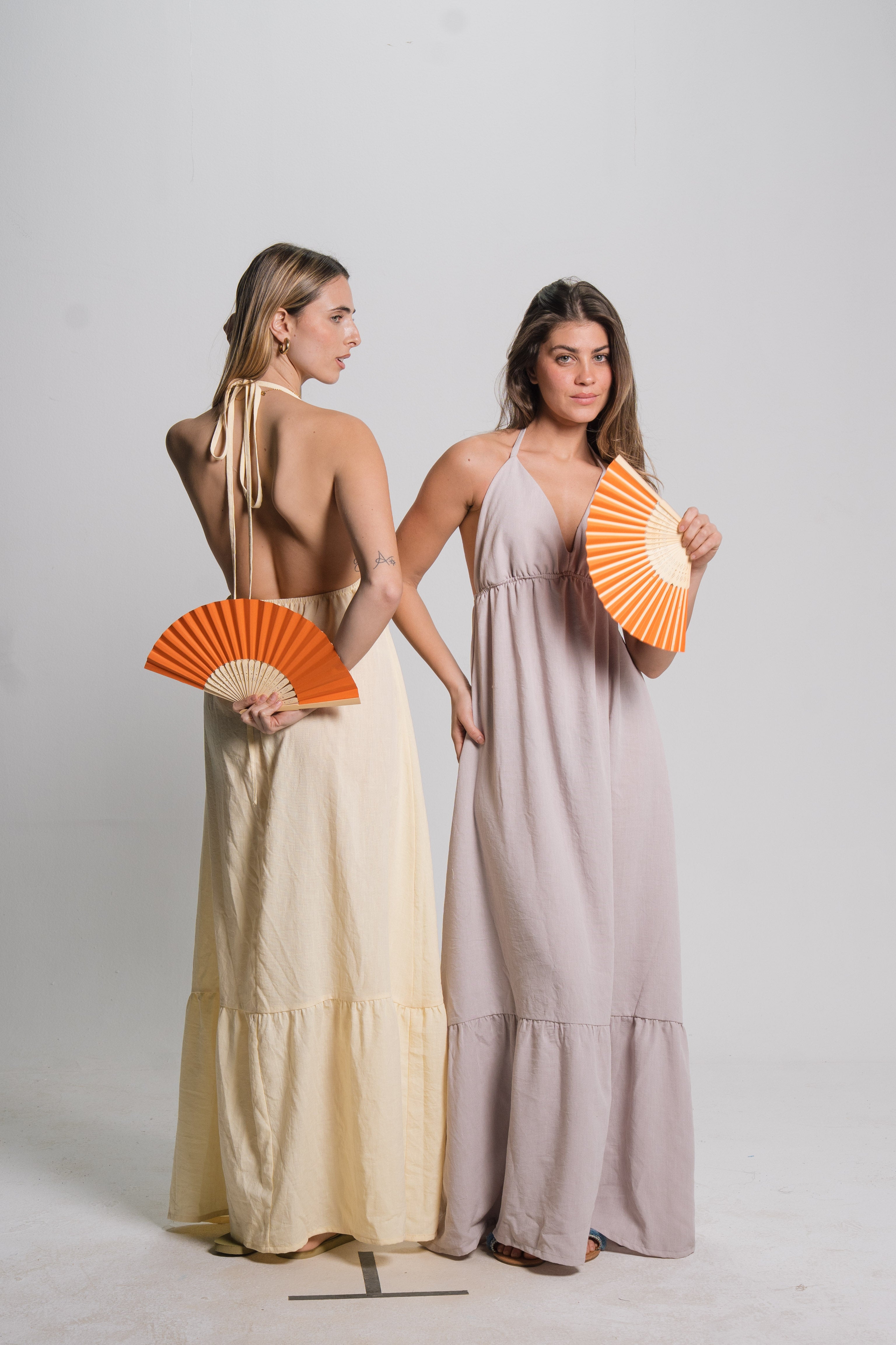 Linen Maxi Dress