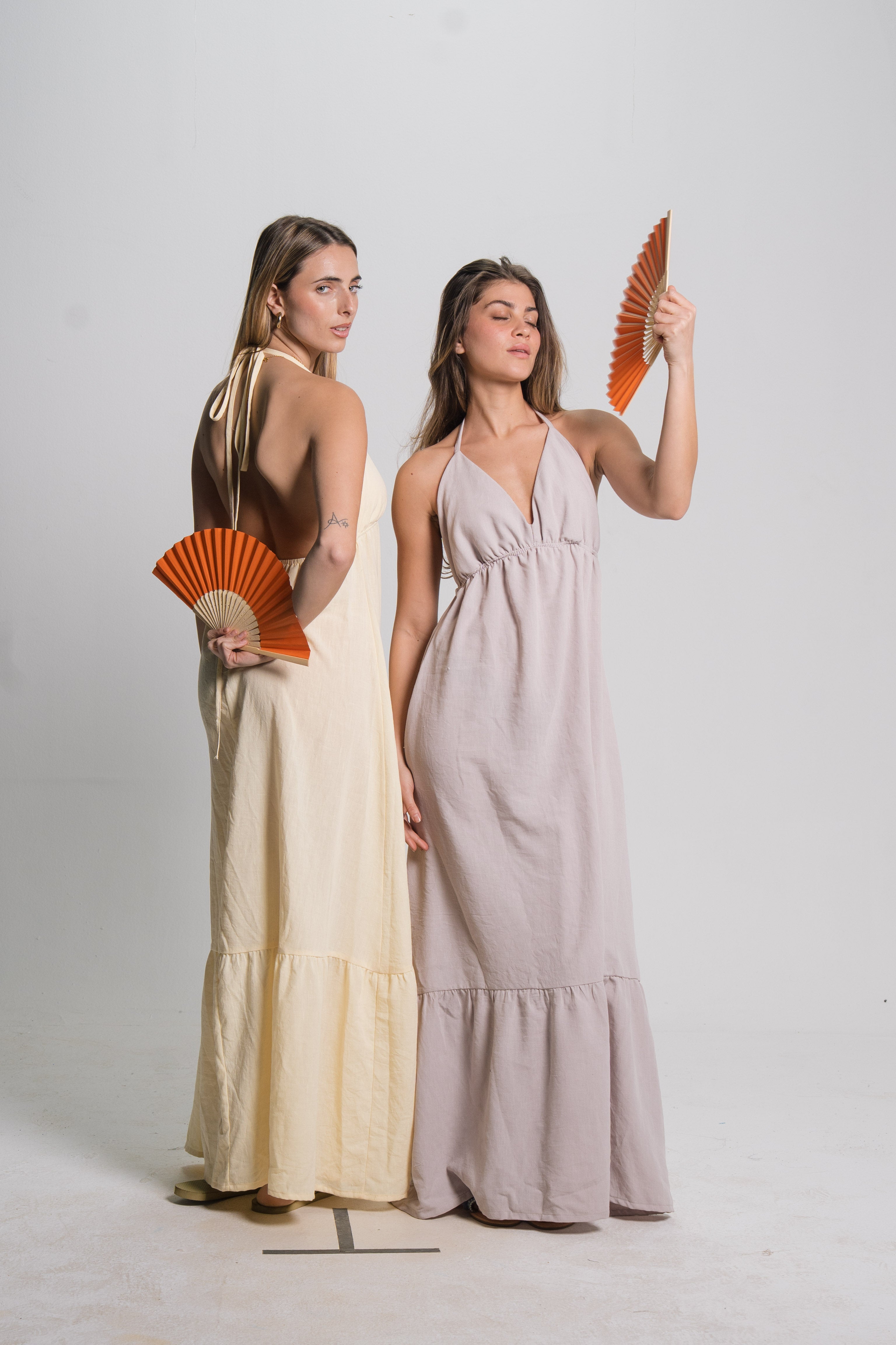 Linen Maxi Dress