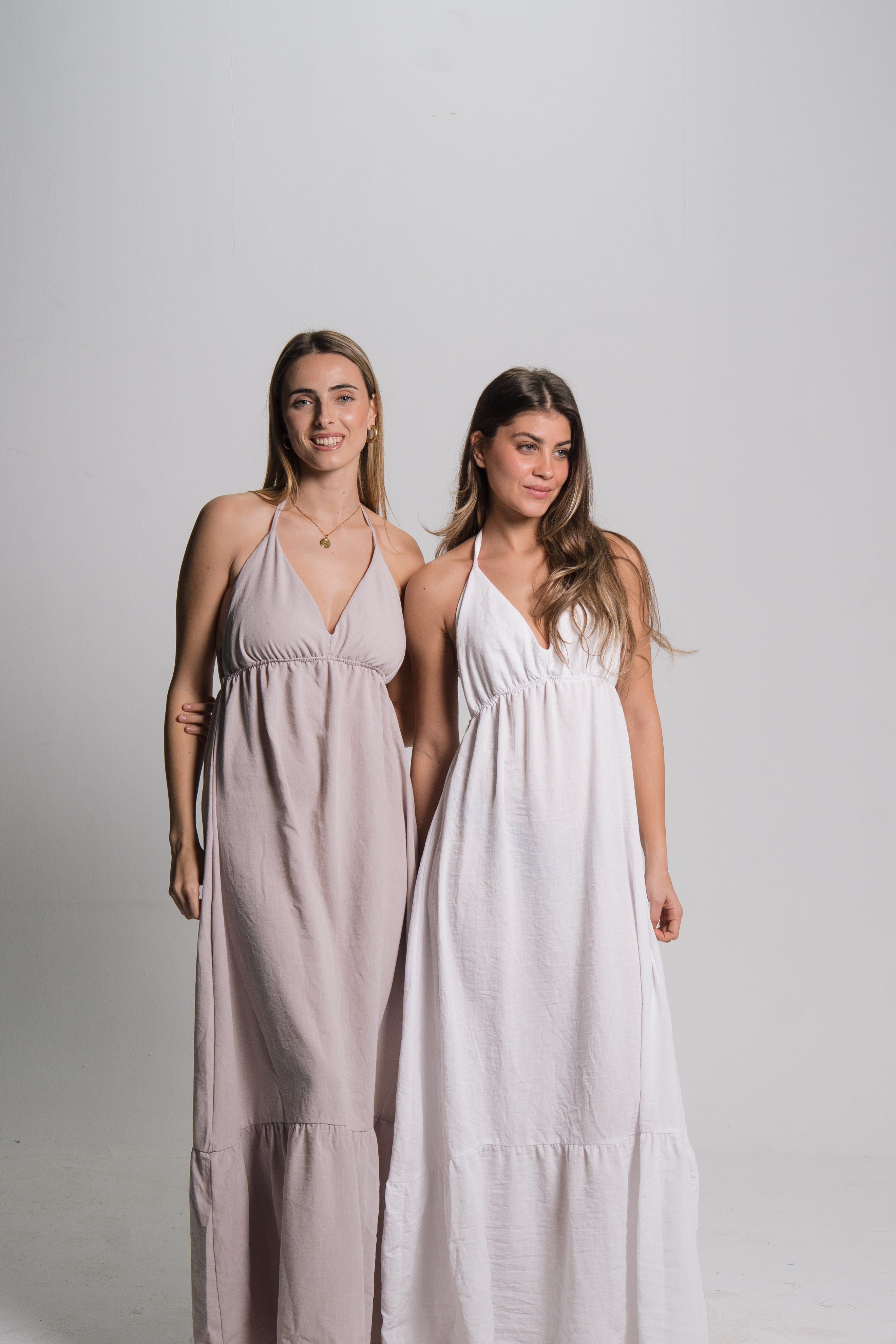 Linen Maxi Dress