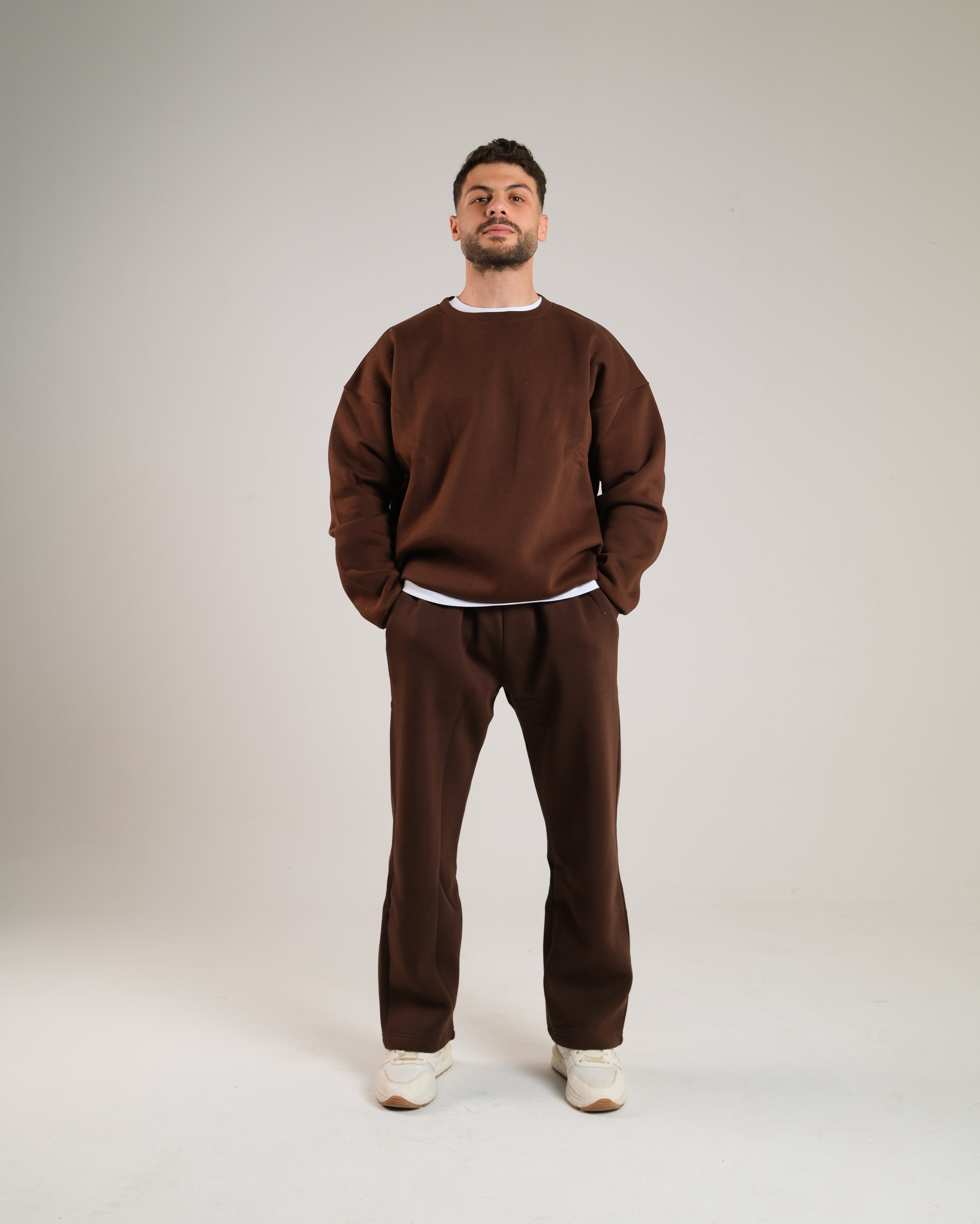 Men Oversized Crewneck