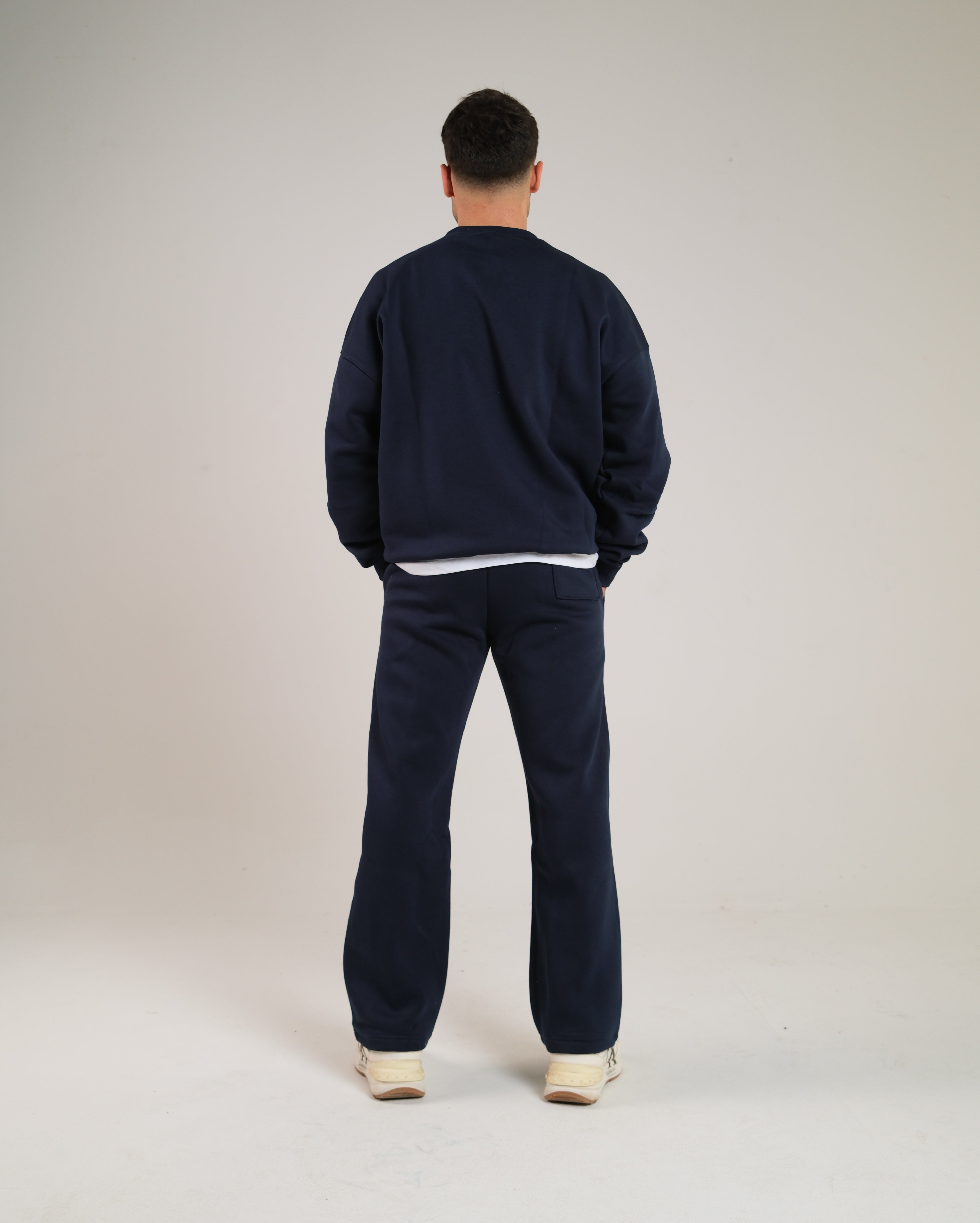 Men Oversized Crewneck