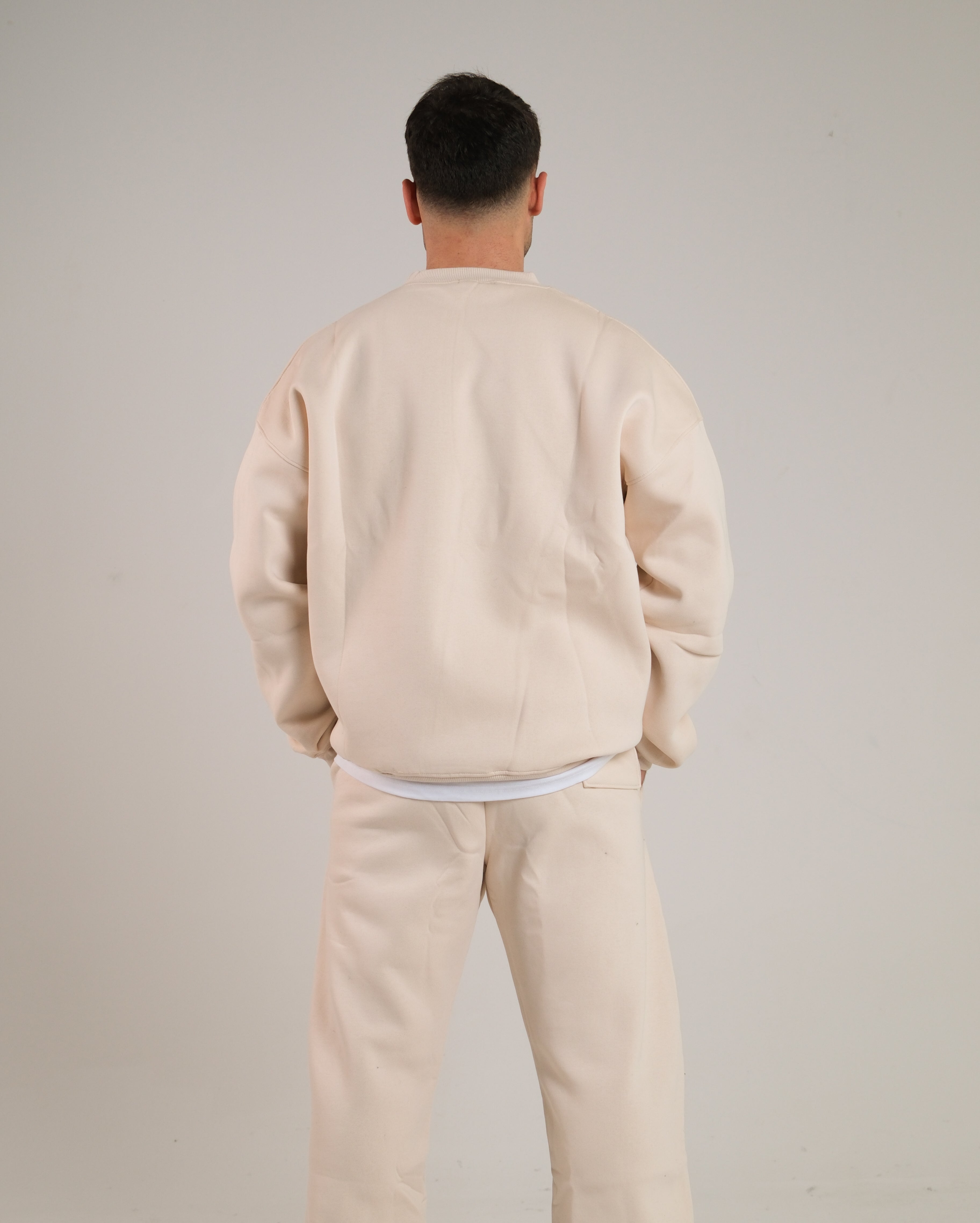 Men Oversized Crewneck