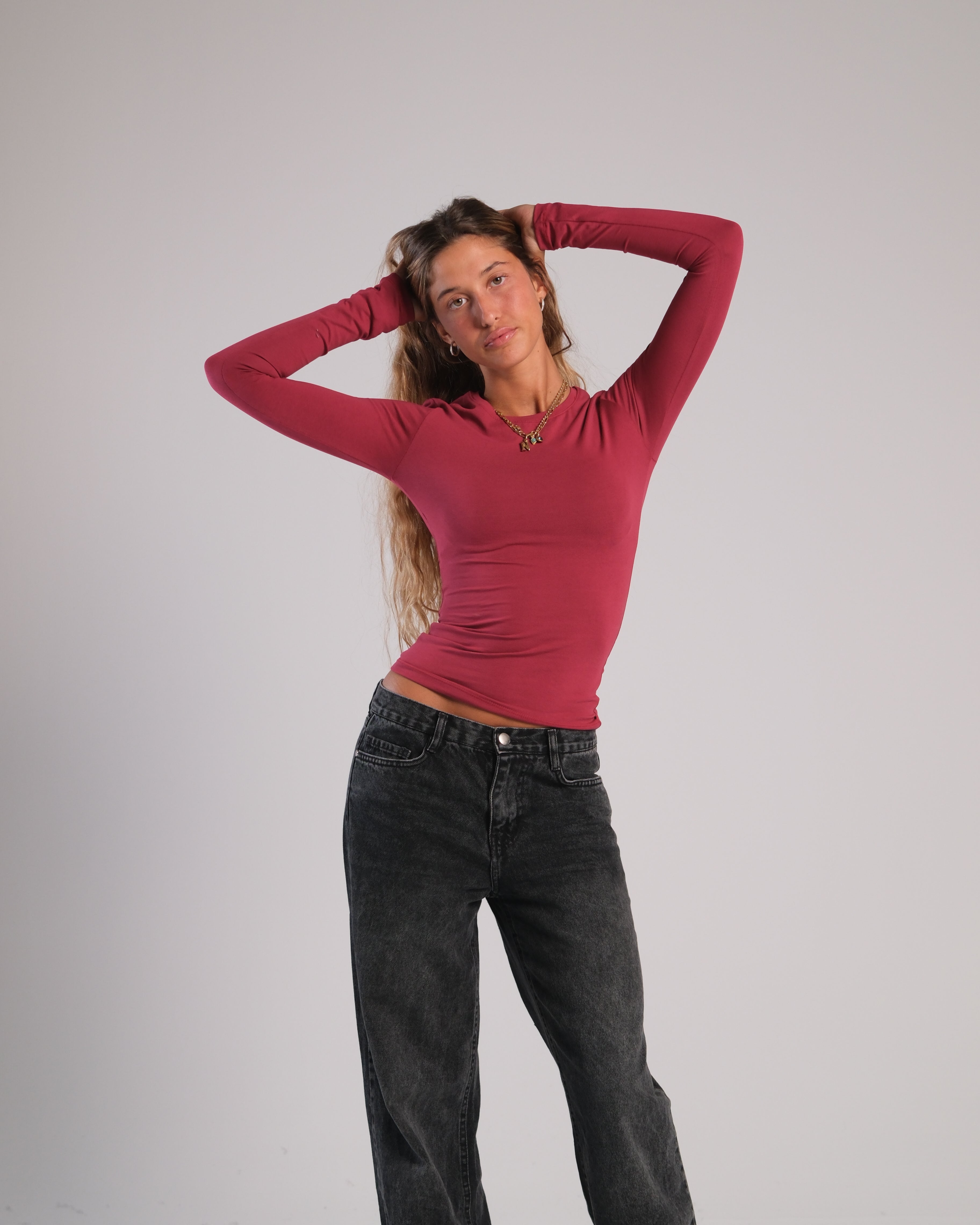 Long Sleeve Contour Top