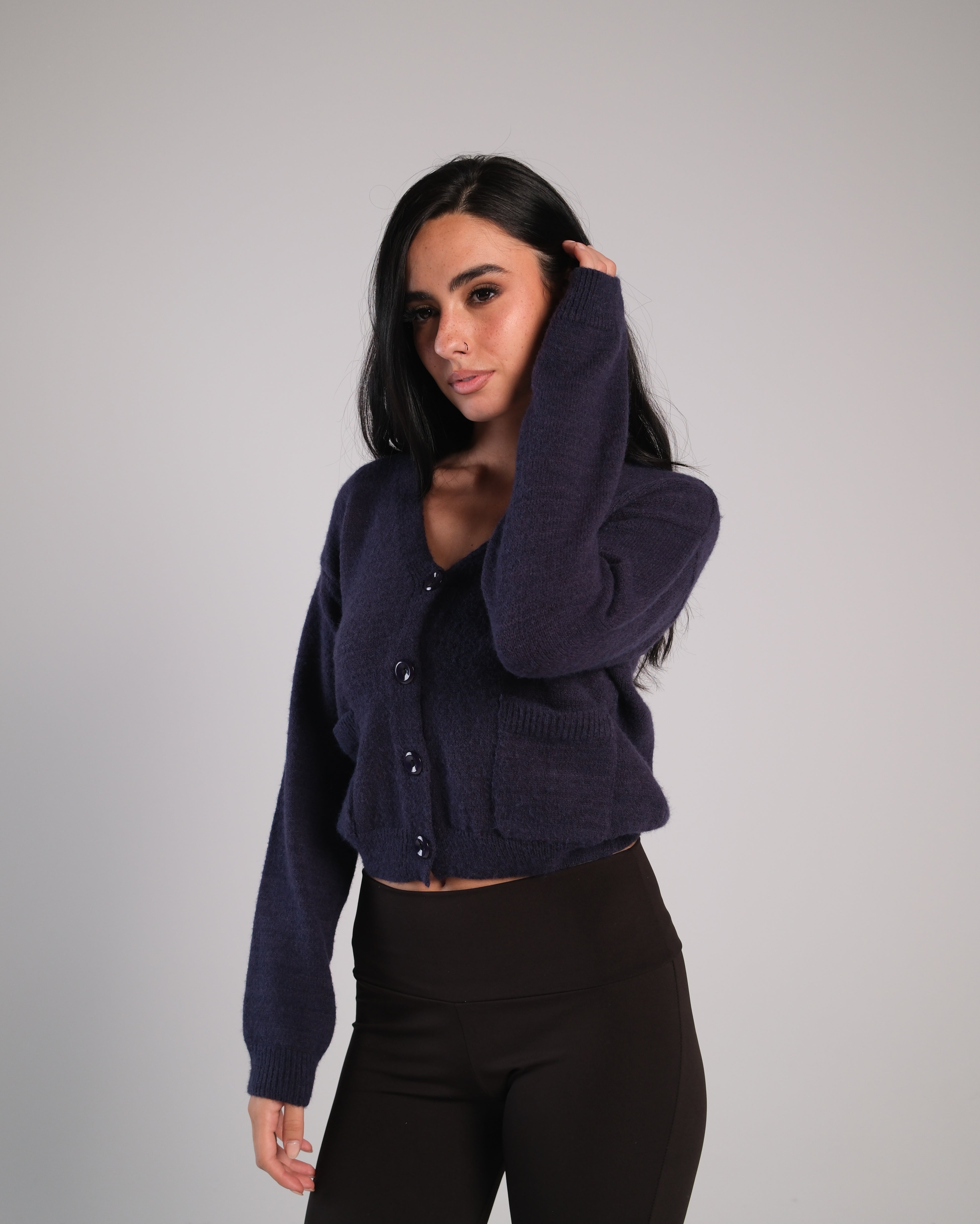 Button Knit Cardigan
