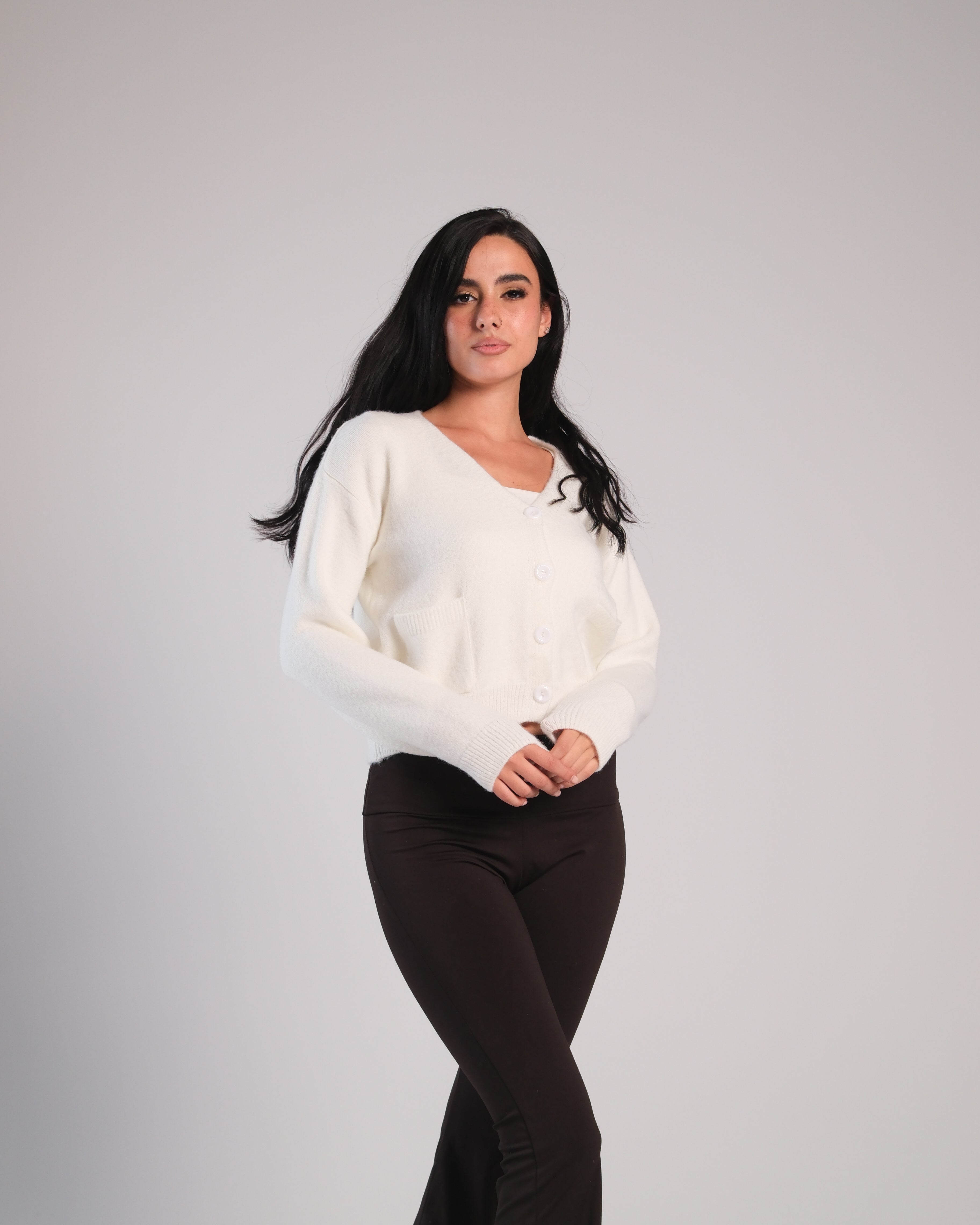 Button Knit Cardigan