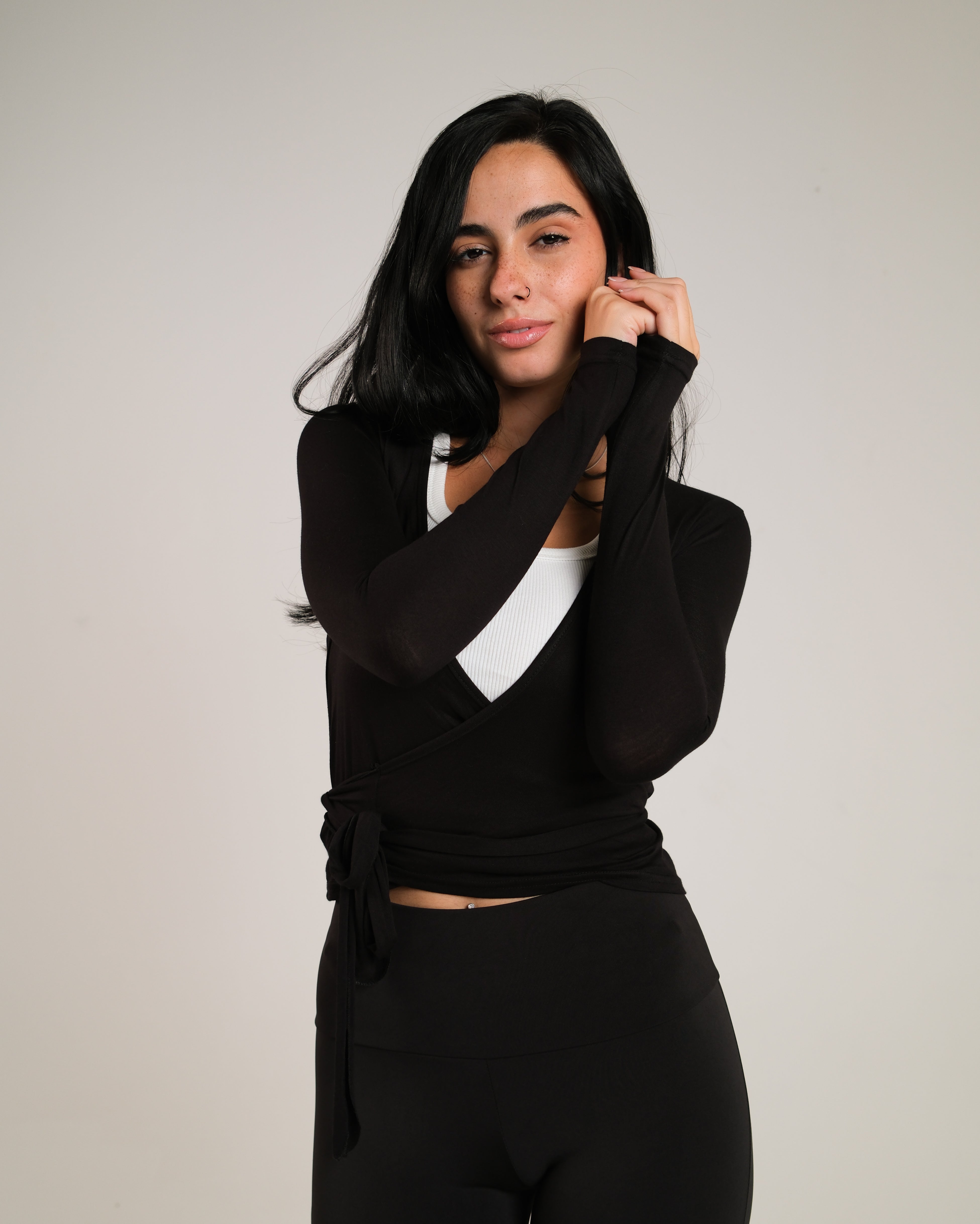 Pilates Wrap Top