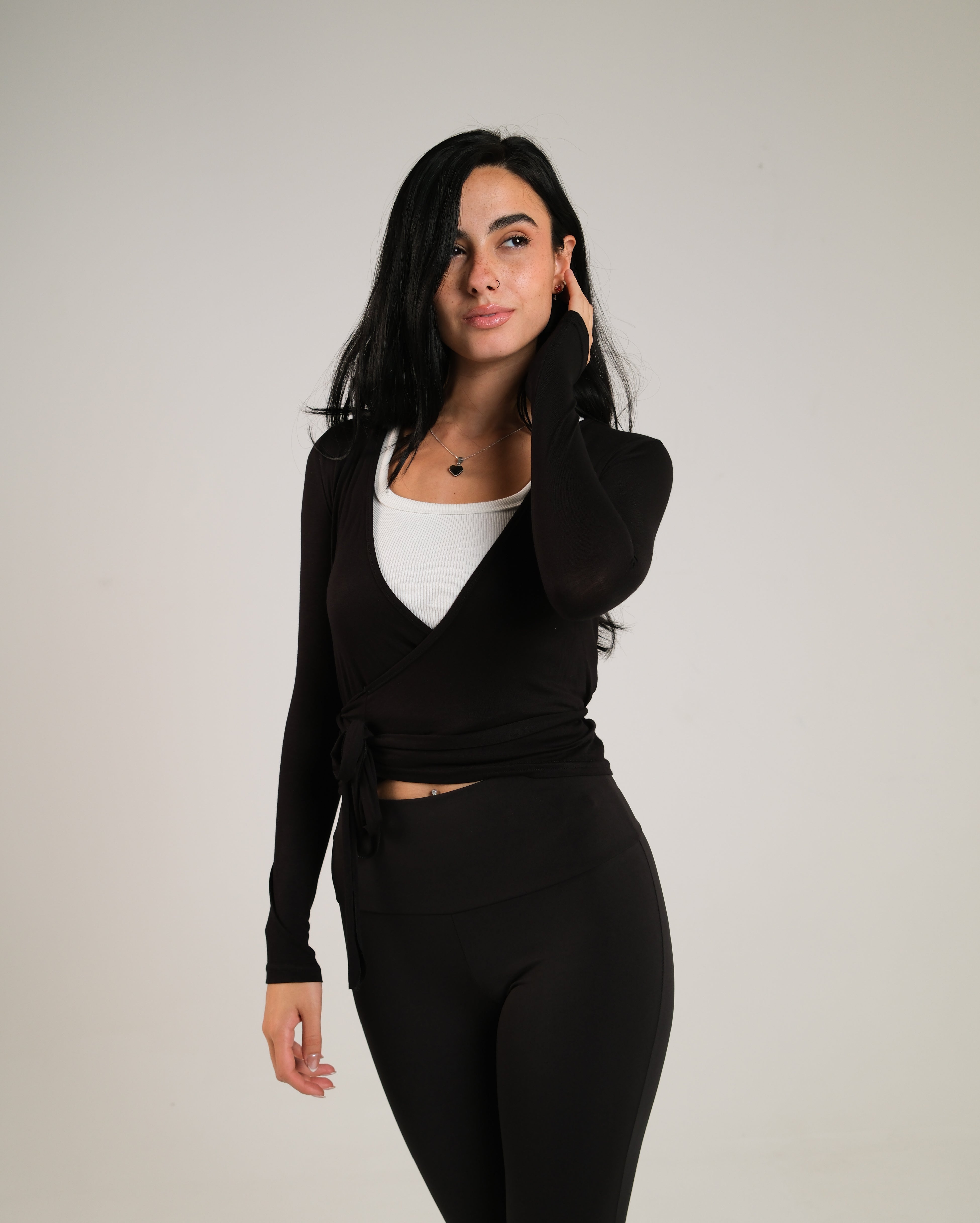 Pilates Wrap Top