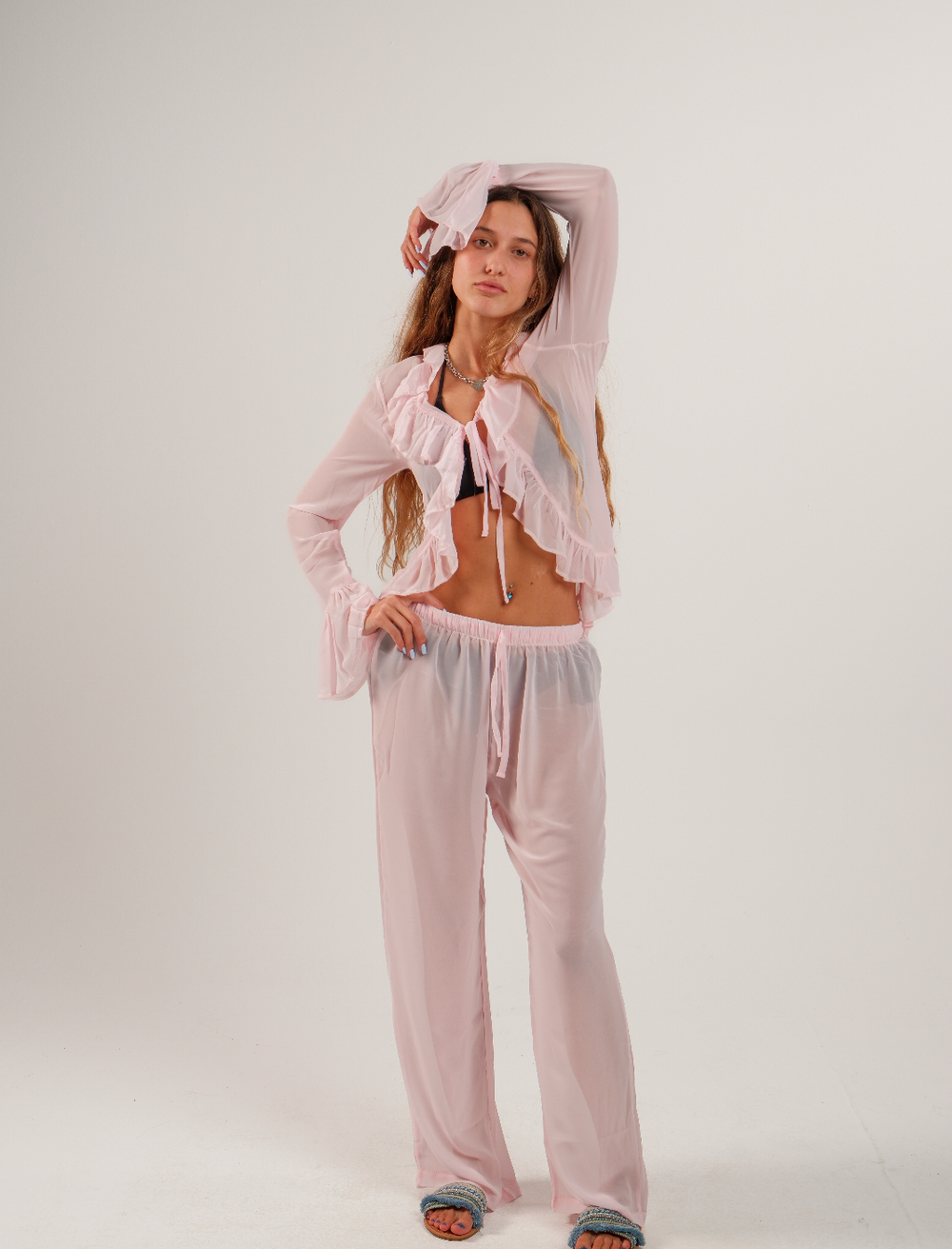 Flowy Chiffon Pants