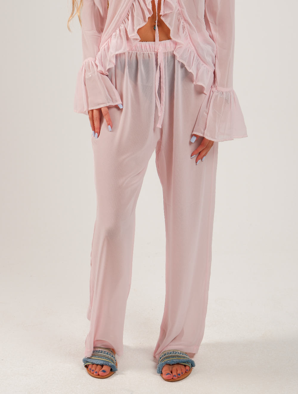 Flowy Chiffon Pants